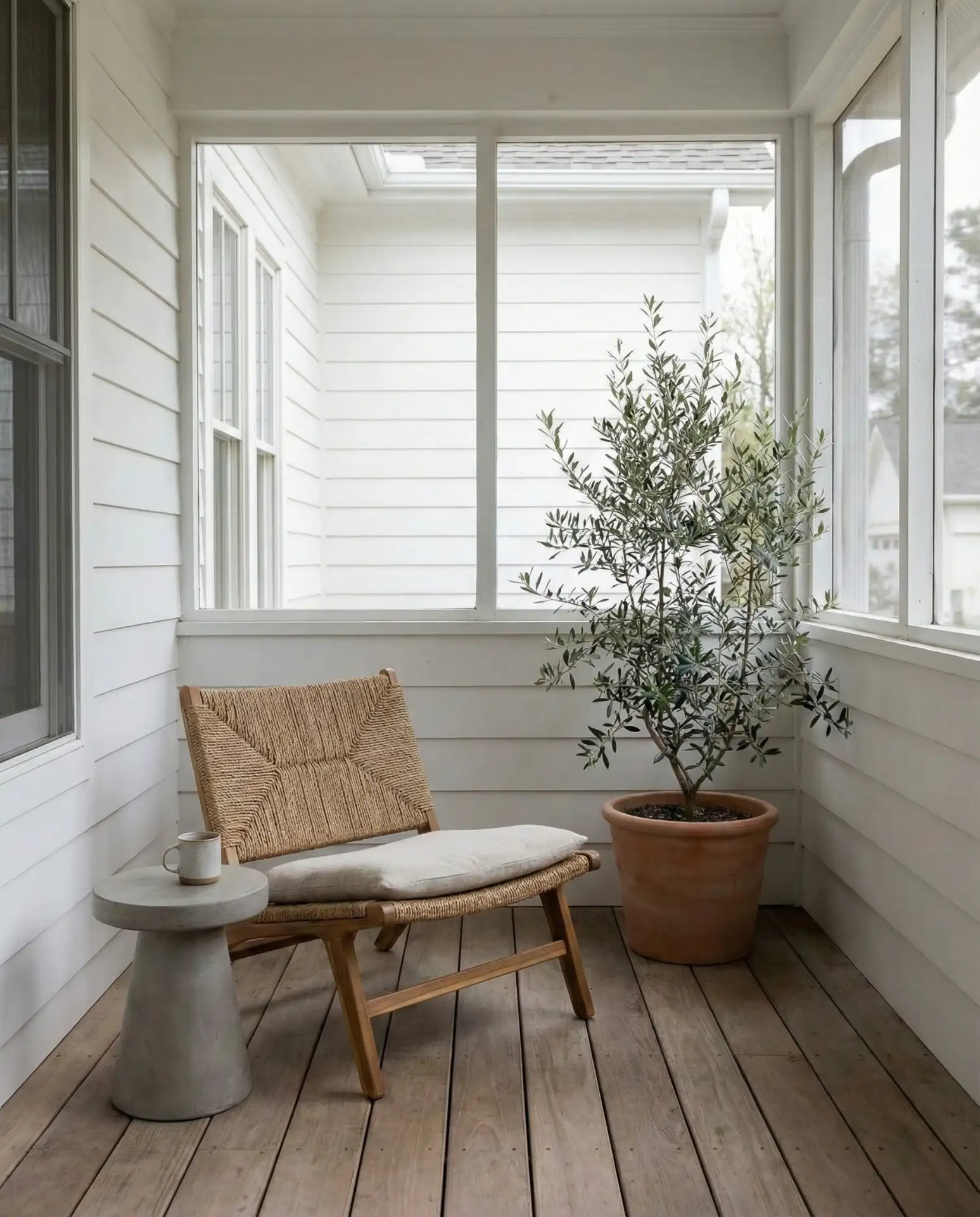 Simple and Minimalist Porch Retreat 2