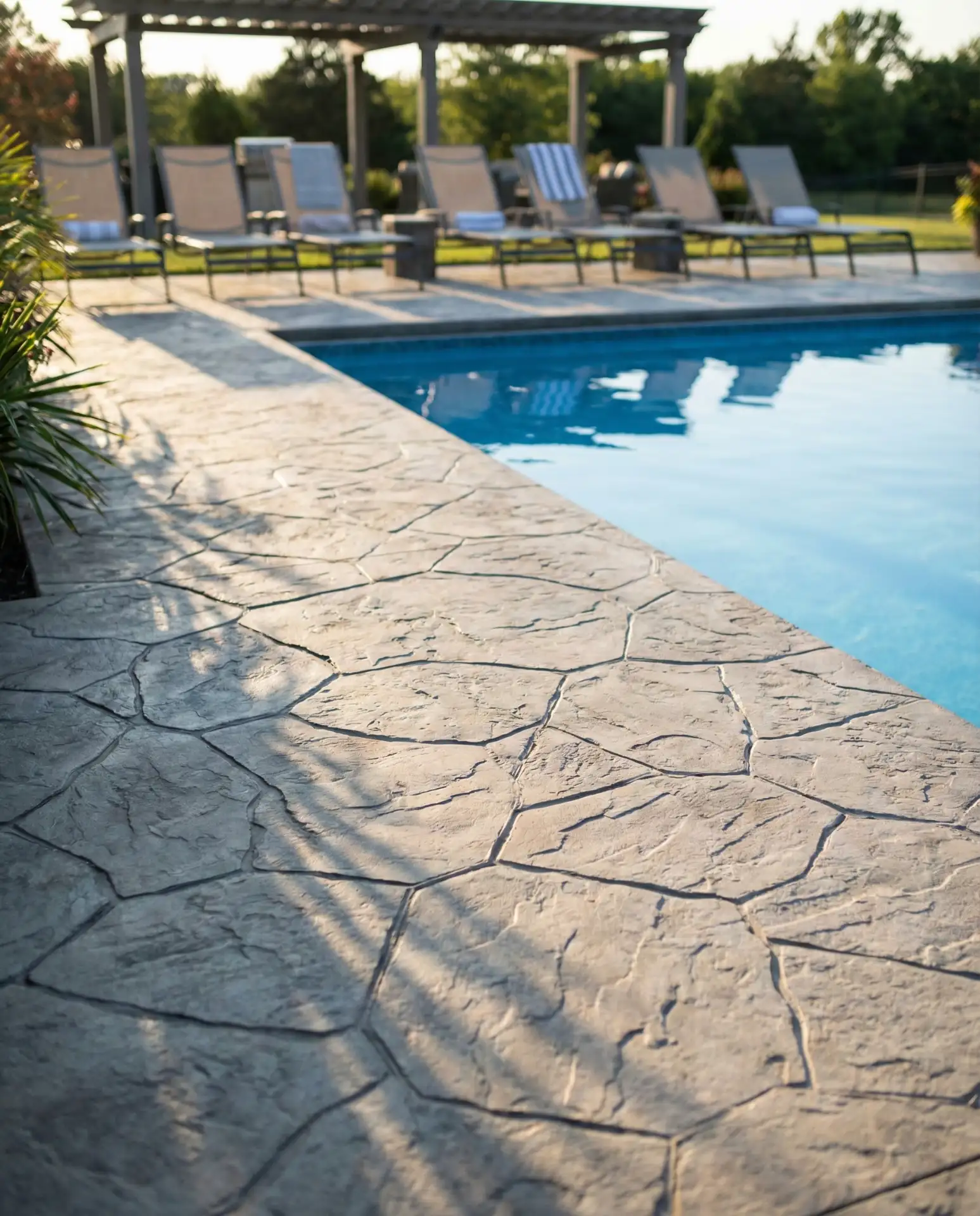 Sleek Stamped Concrete Patterns 2
