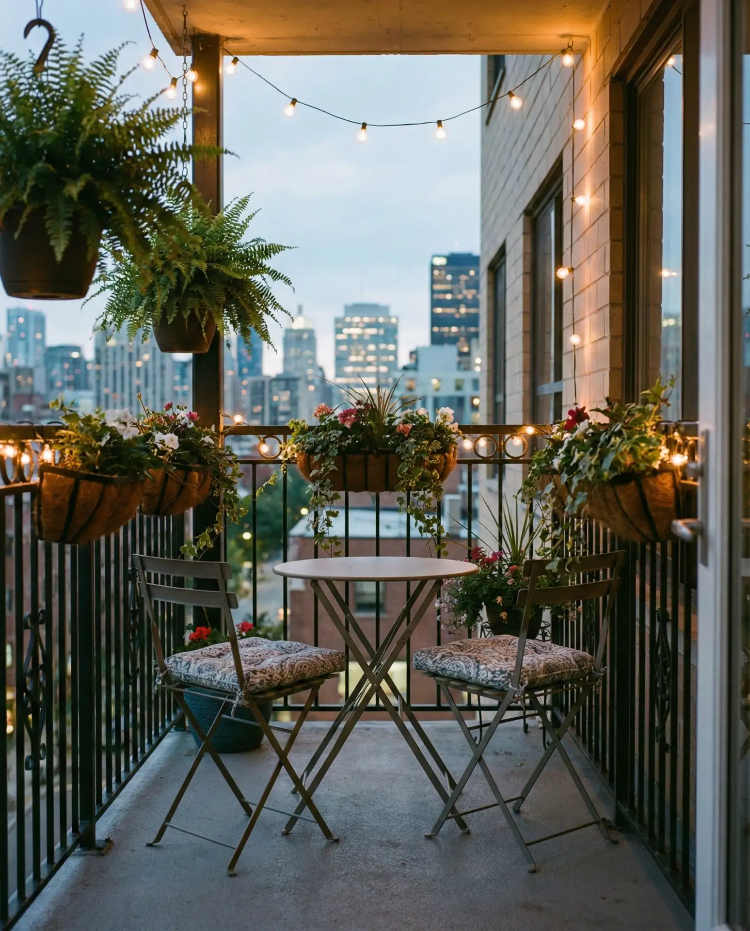 Small Space Balcony Dining Nook 2