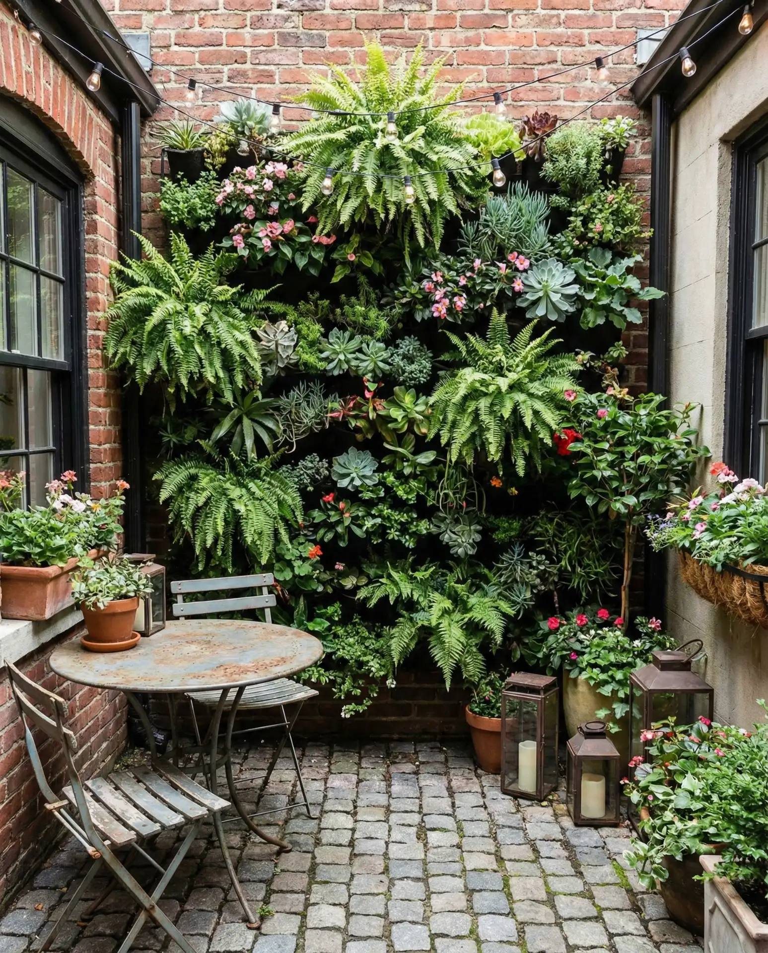 Small Space Vertical Living Wall 1