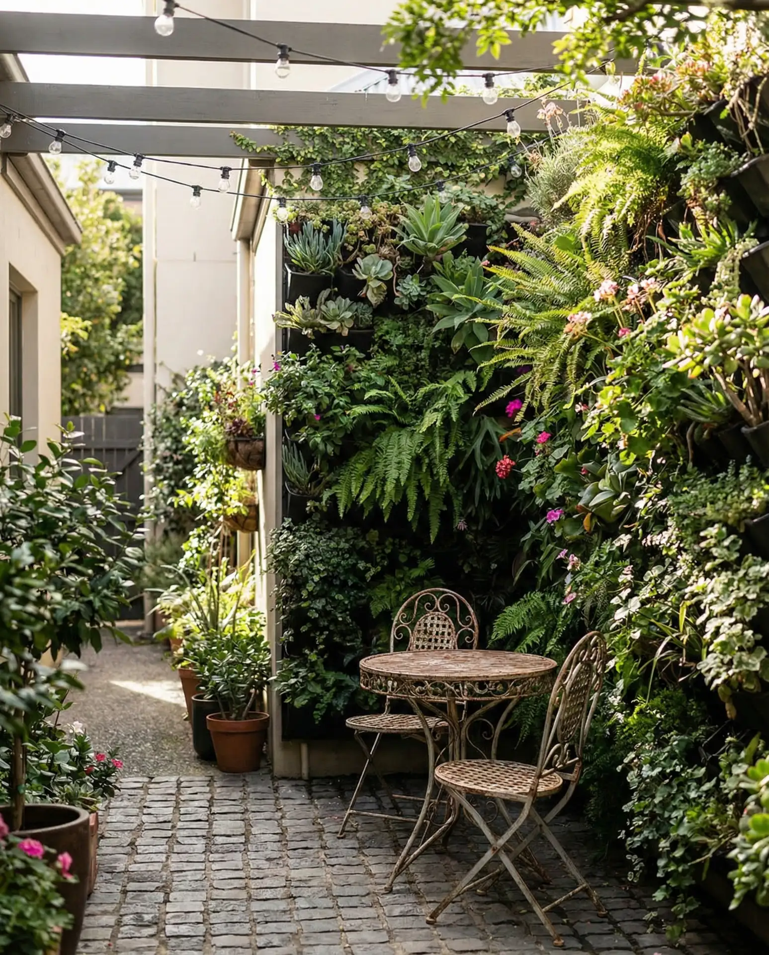 Small Space Vertical Living Wall 2