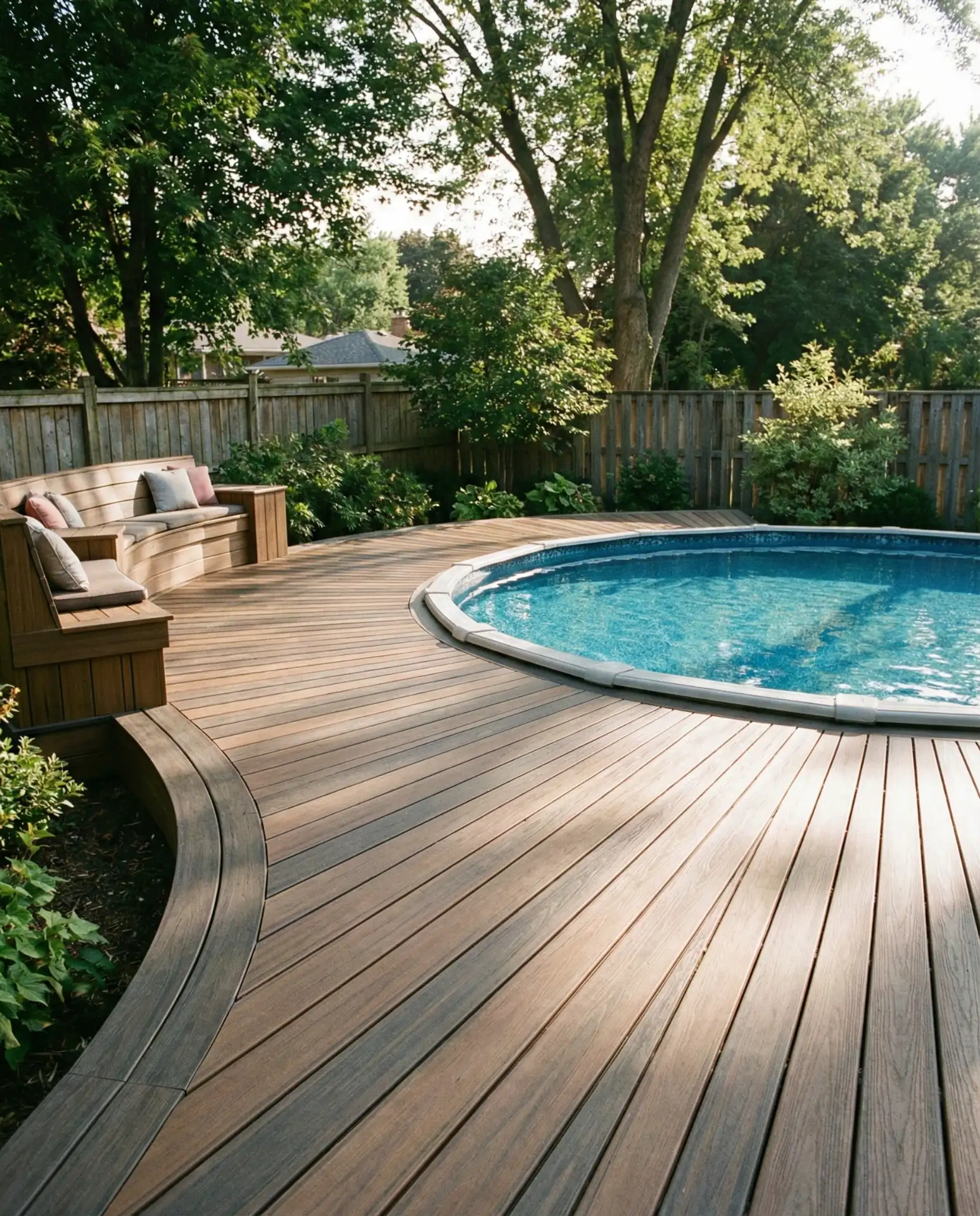 Space-Saving Designs for 24 ft Round Pools 1