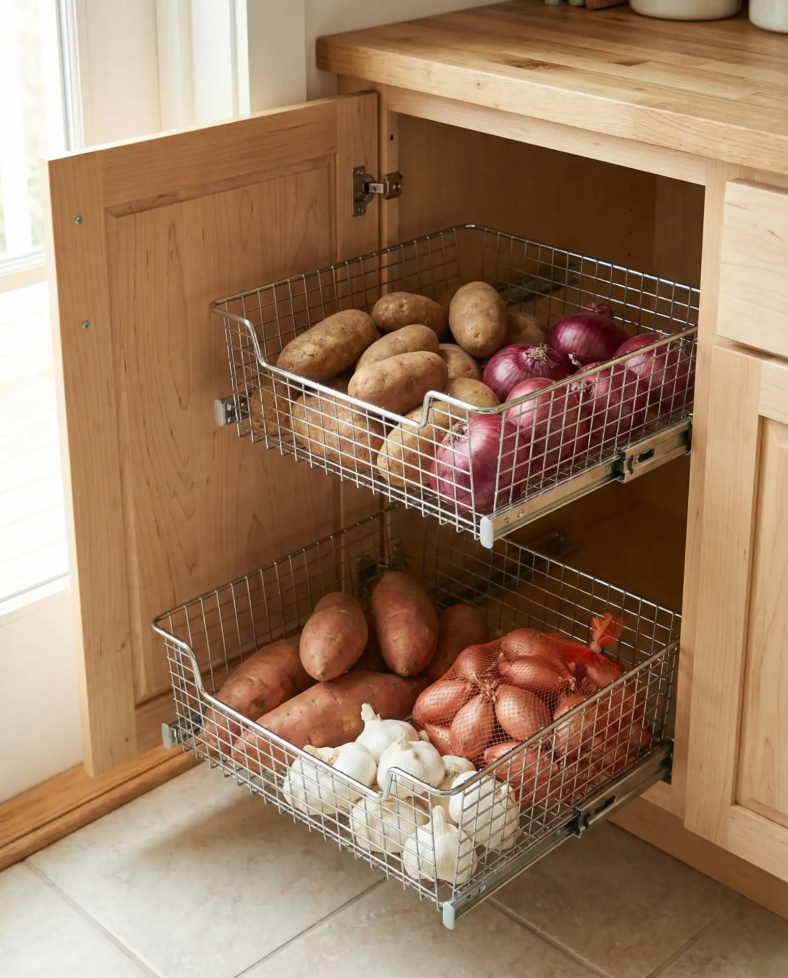 Stackable Basket Systems for Produce 1