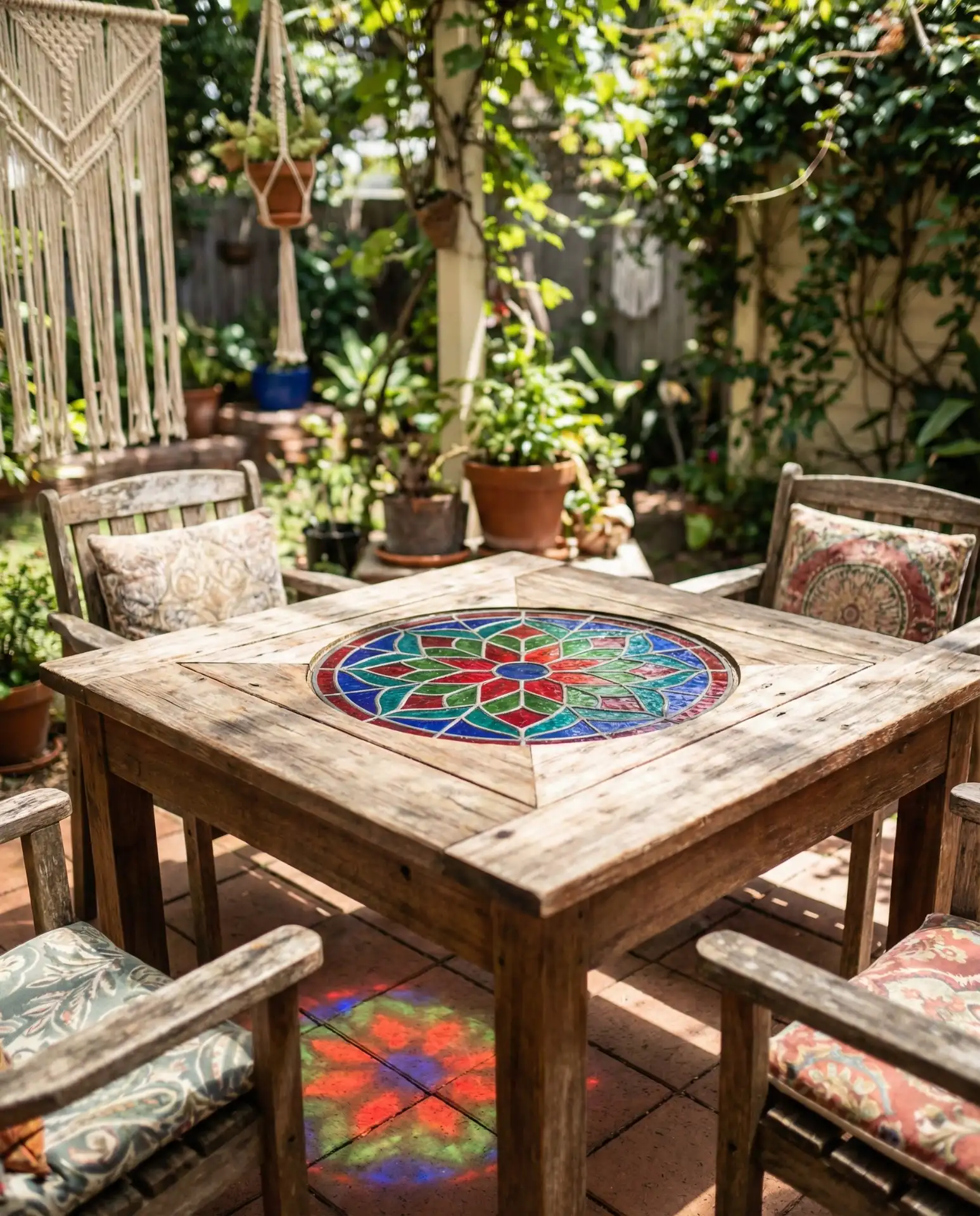 Stained Glass Panel Inset 1