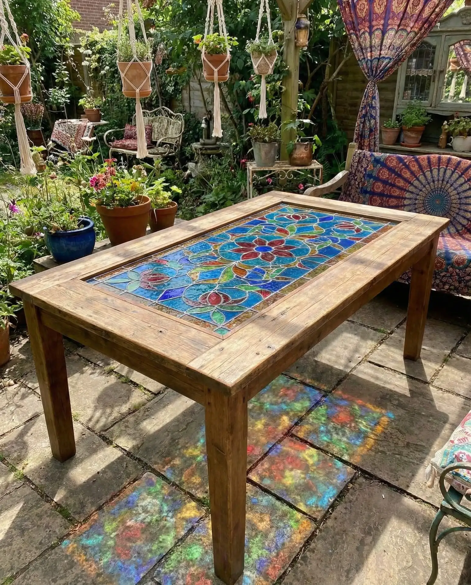 Stained Glass Panel Inset 2