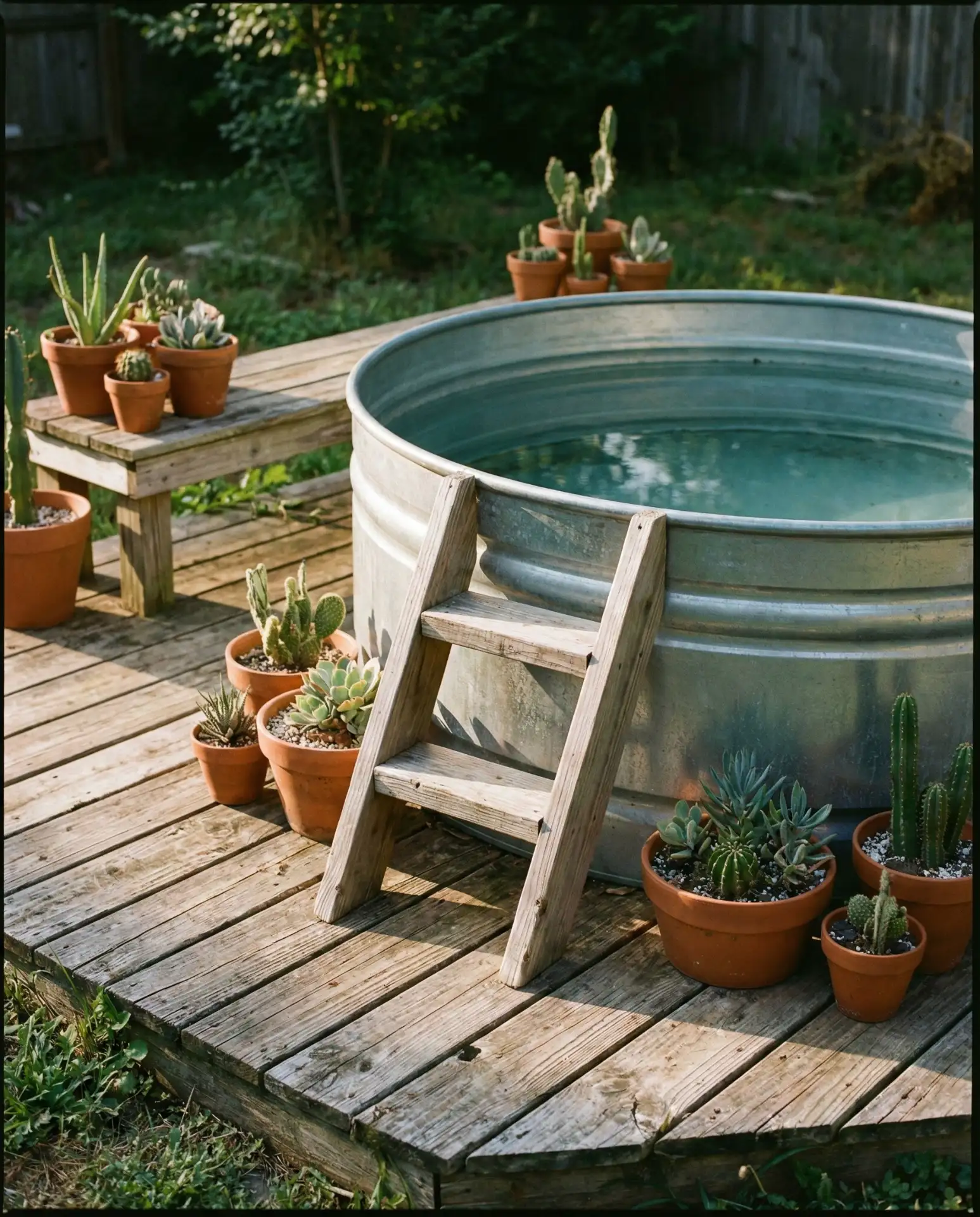 Stock-Tank-Pool-with-Rustic-Deck 2