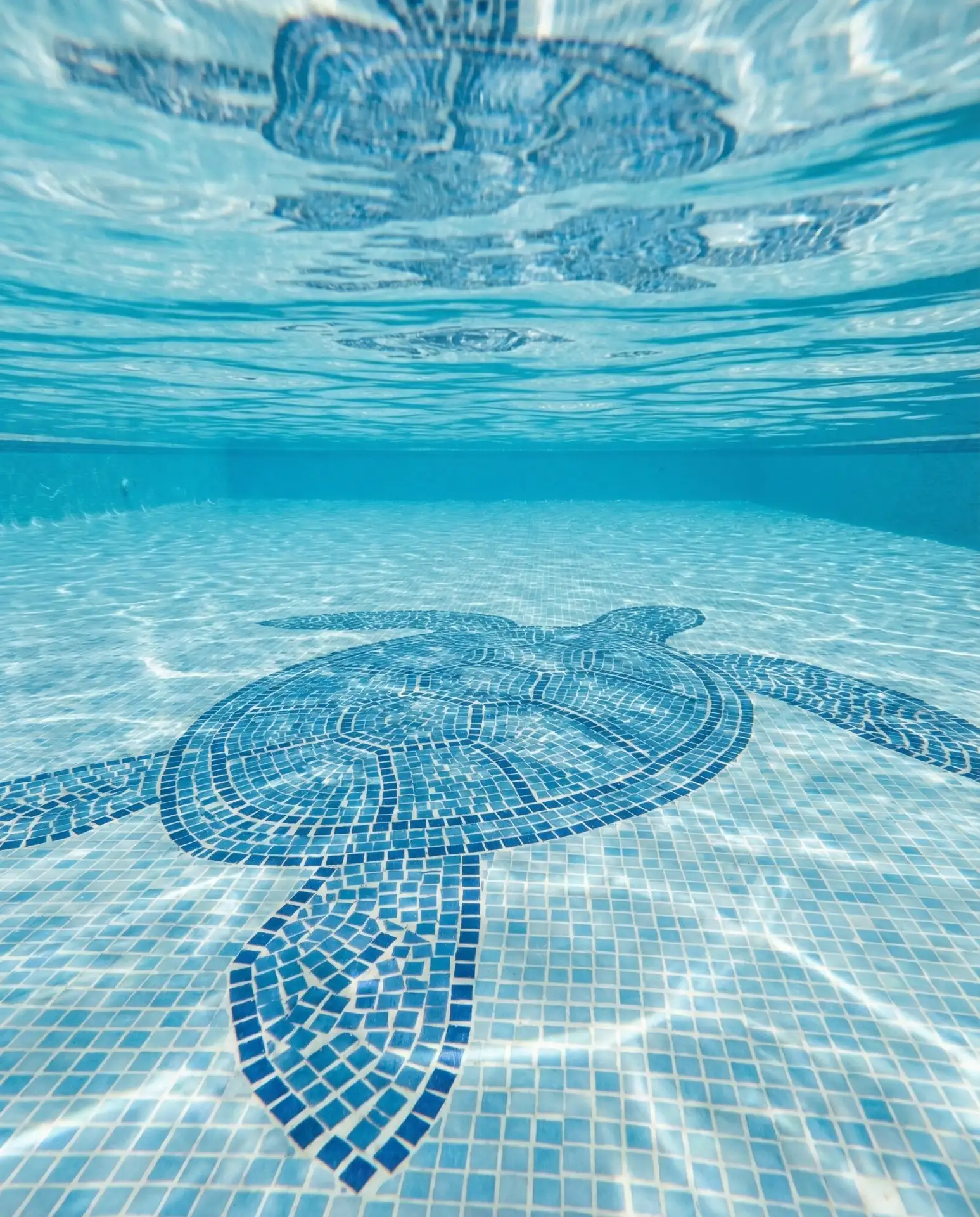 Submerged Mosaic Art Installations 1
