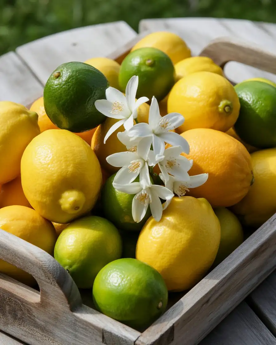 Summer Citrus Centerpiece Display 2