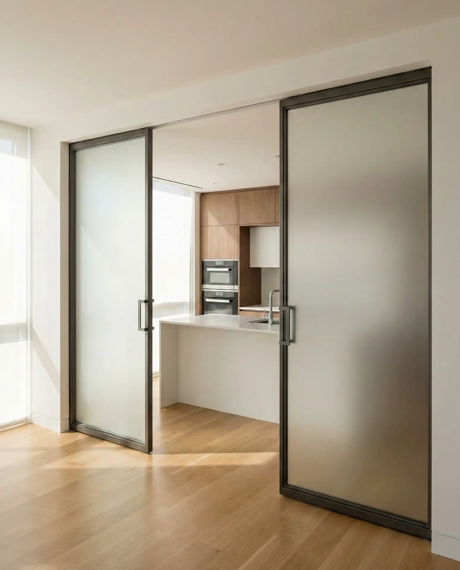 Transitional Closing Solutions with Pocket Doors 1
