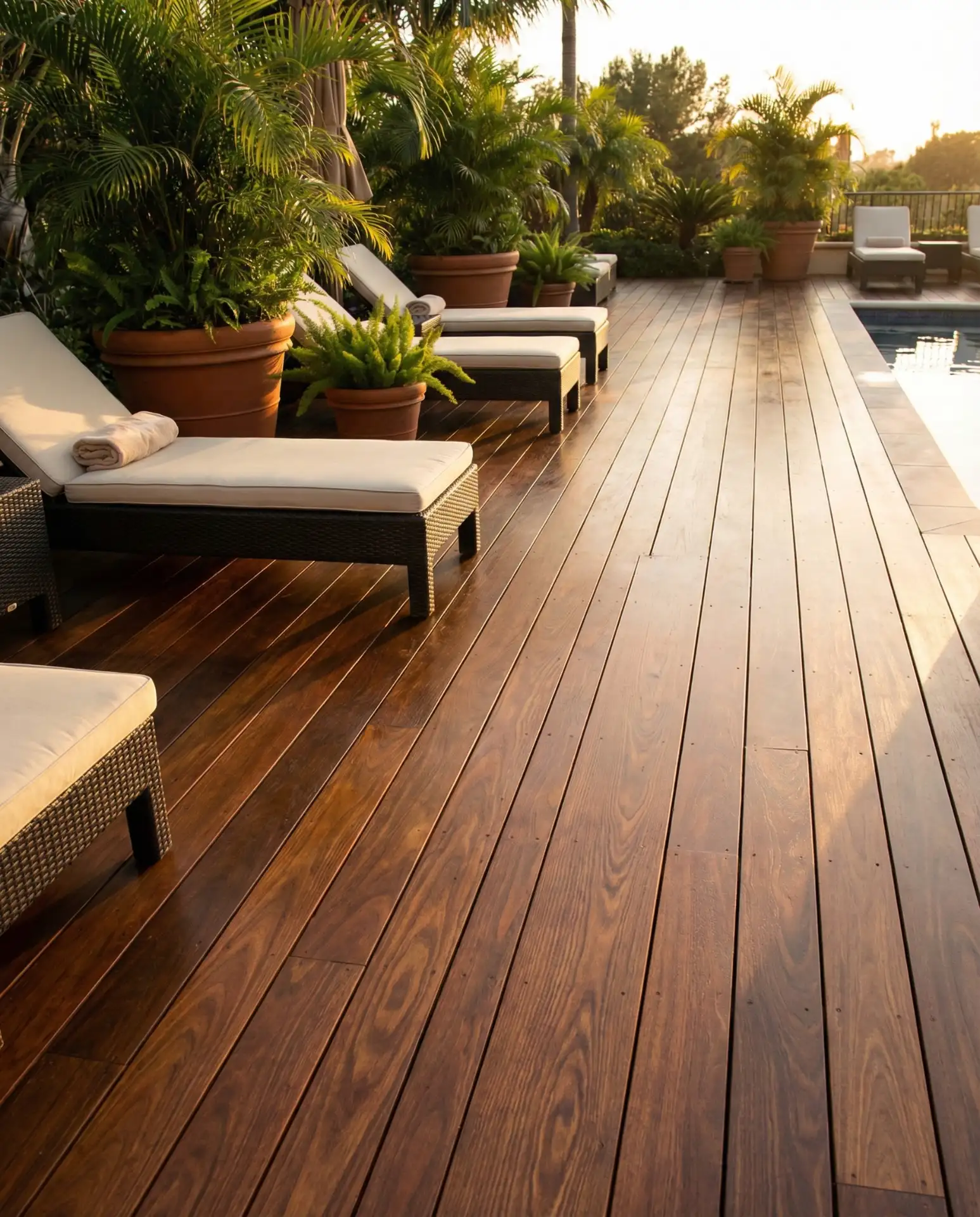 Tropical Hardwood Luxury Decking 2