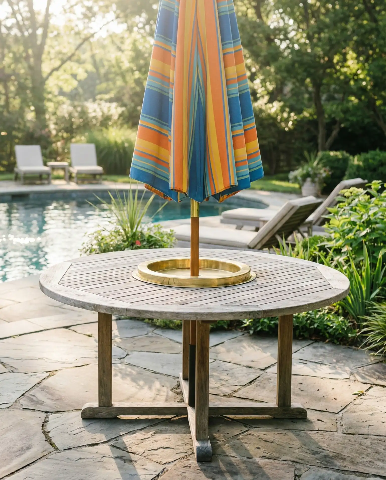 Umbrella Hole Reinforcement and Styling 1