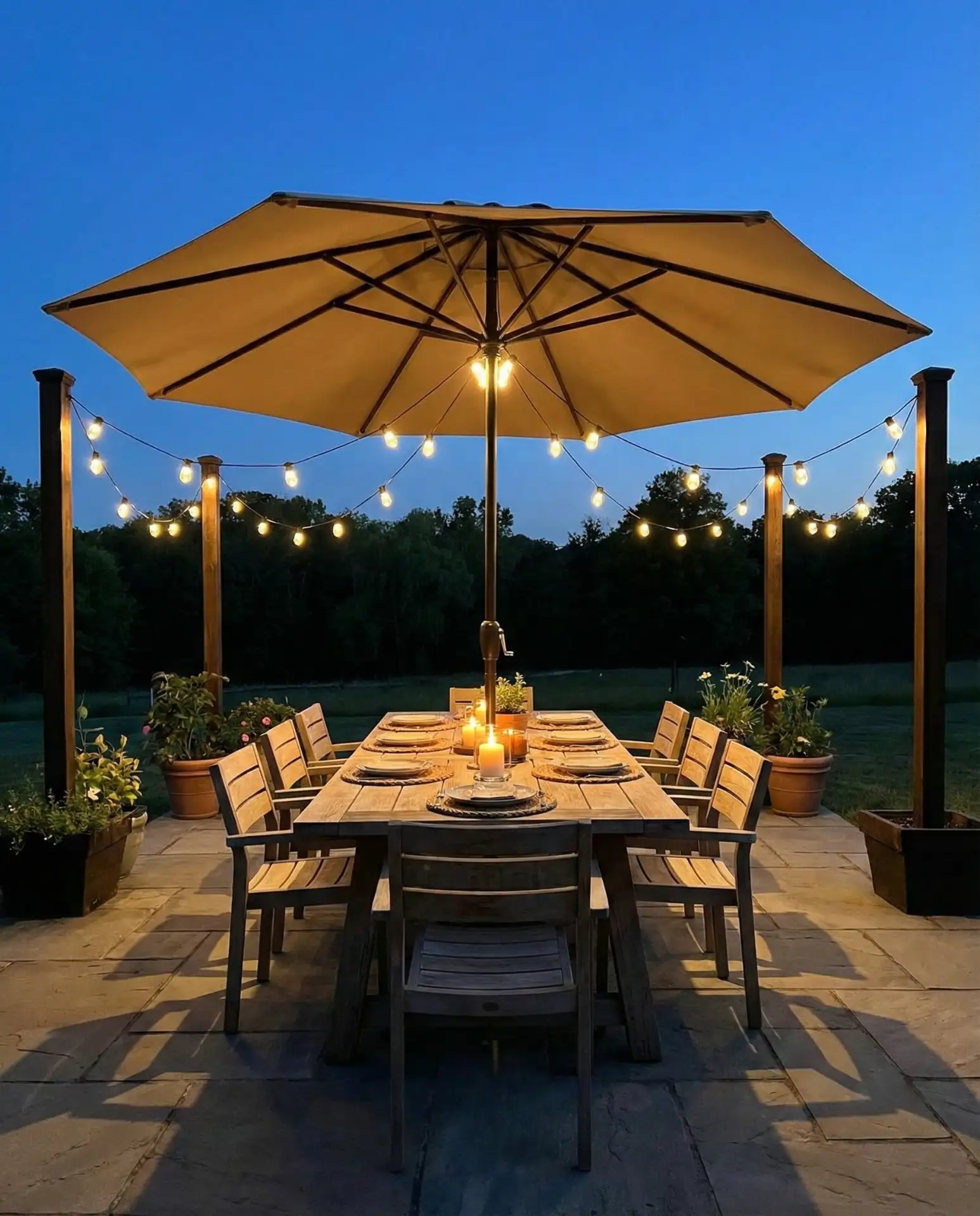 Umbrella Pole Central Hub 2