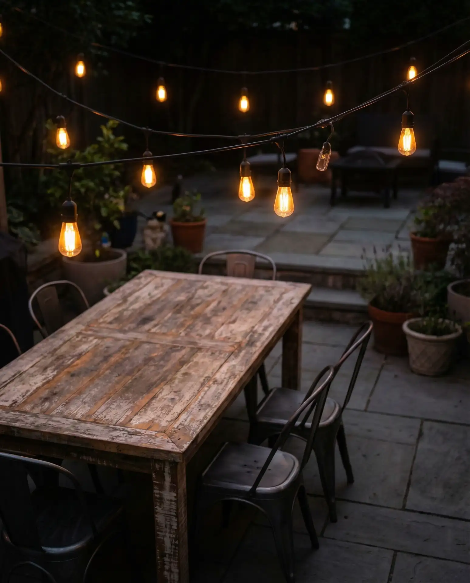 Under-Rail LED Strips for Elevated Decks 1