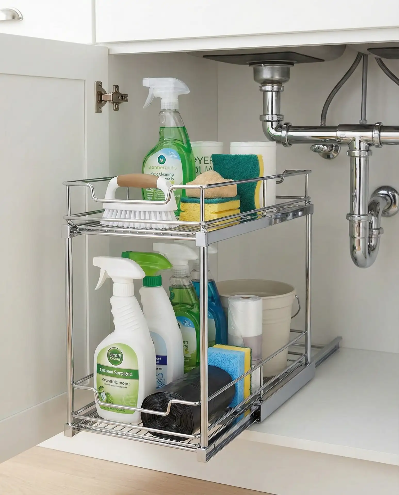 Under-Sink Pull-Out Tray Systems 1