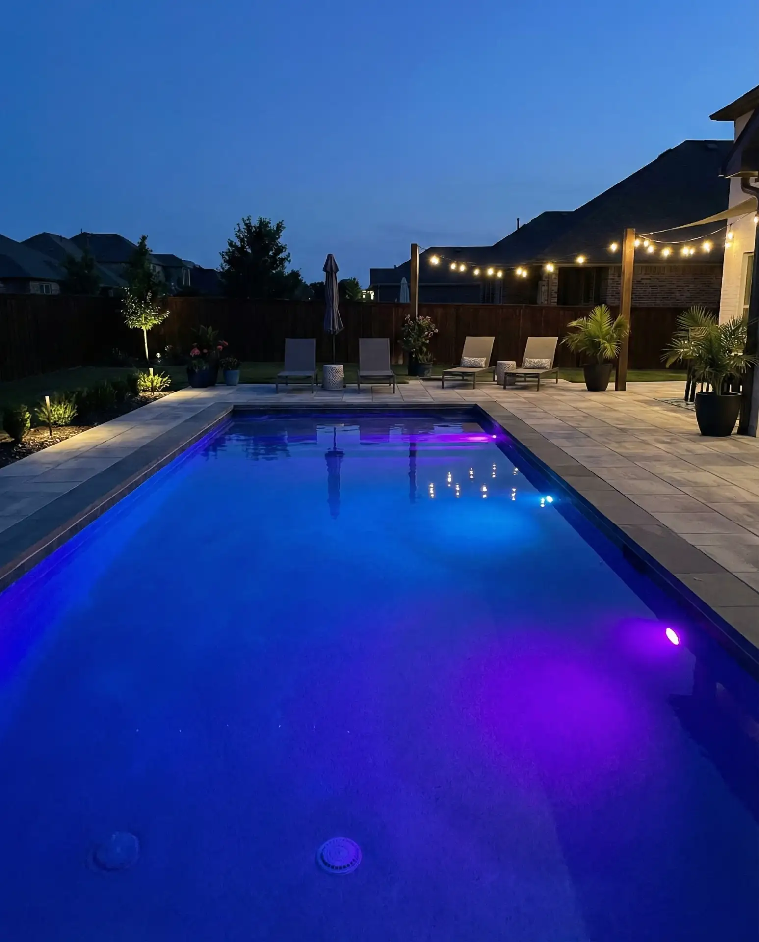 Underwater LED Light Choreography 2