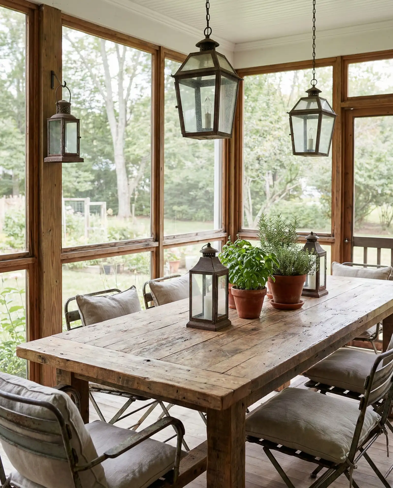 Vintage Charm with Reclaimed Wood and Antique Finds 1