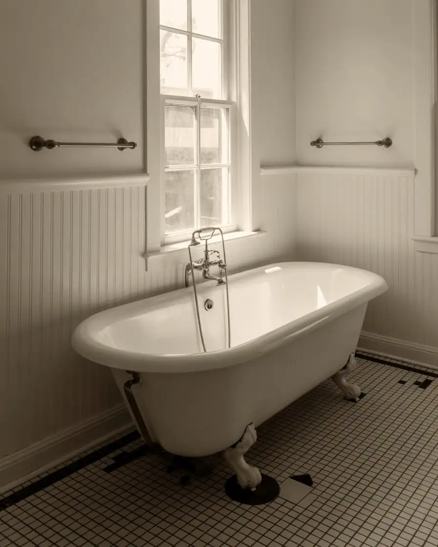 Vintage Checkered Floor Pattern 1