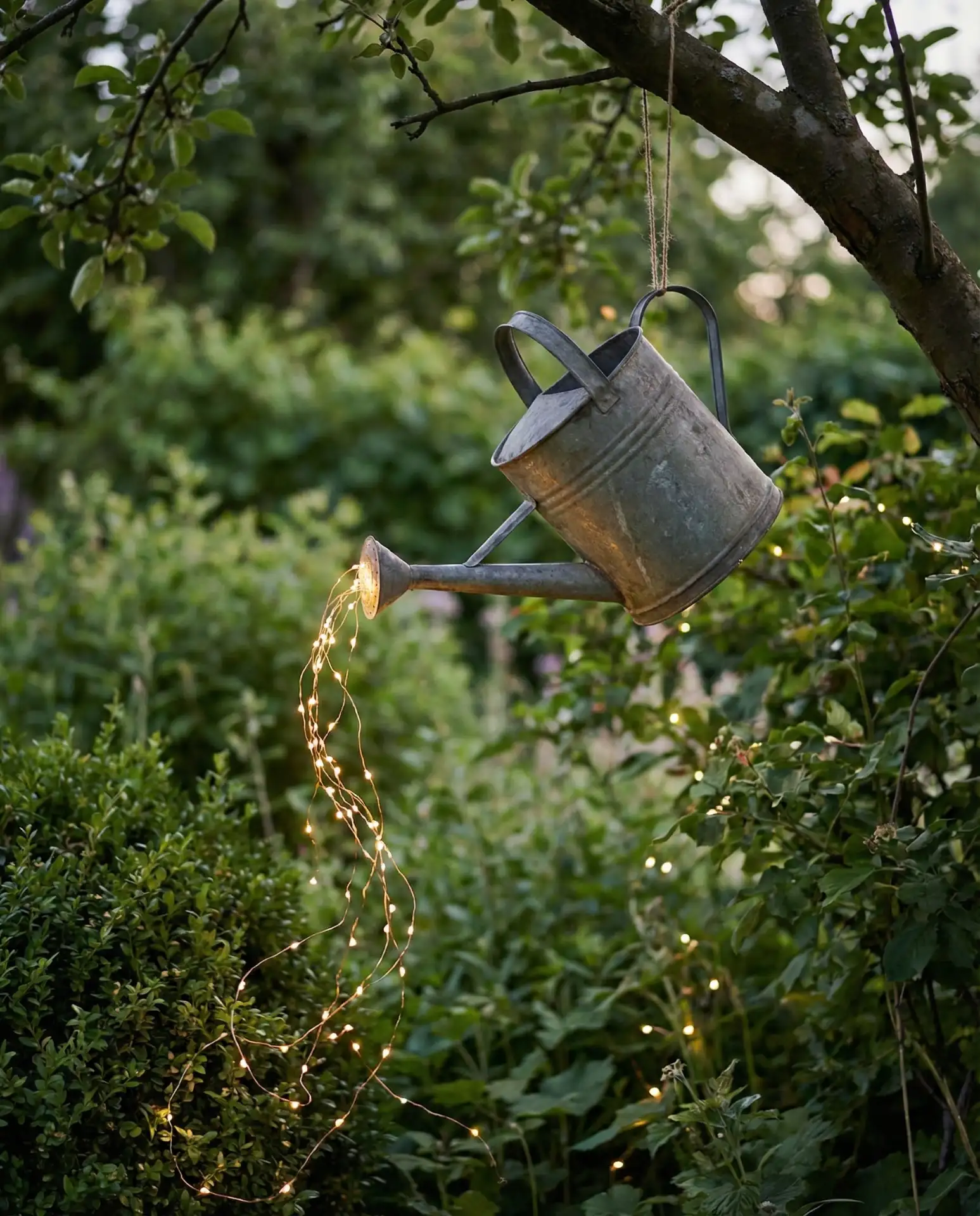 Watering Can String Lights 1