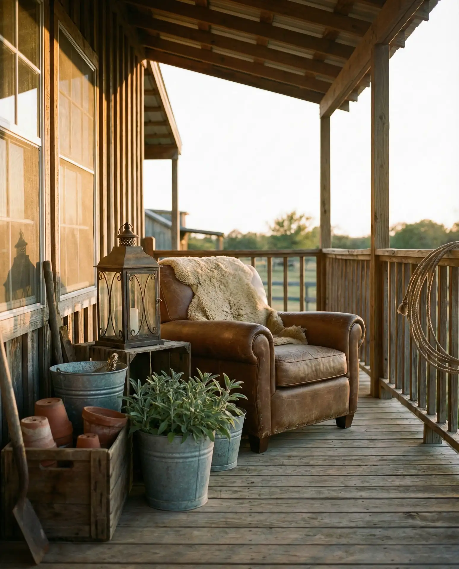 Western Ranch House Character 1