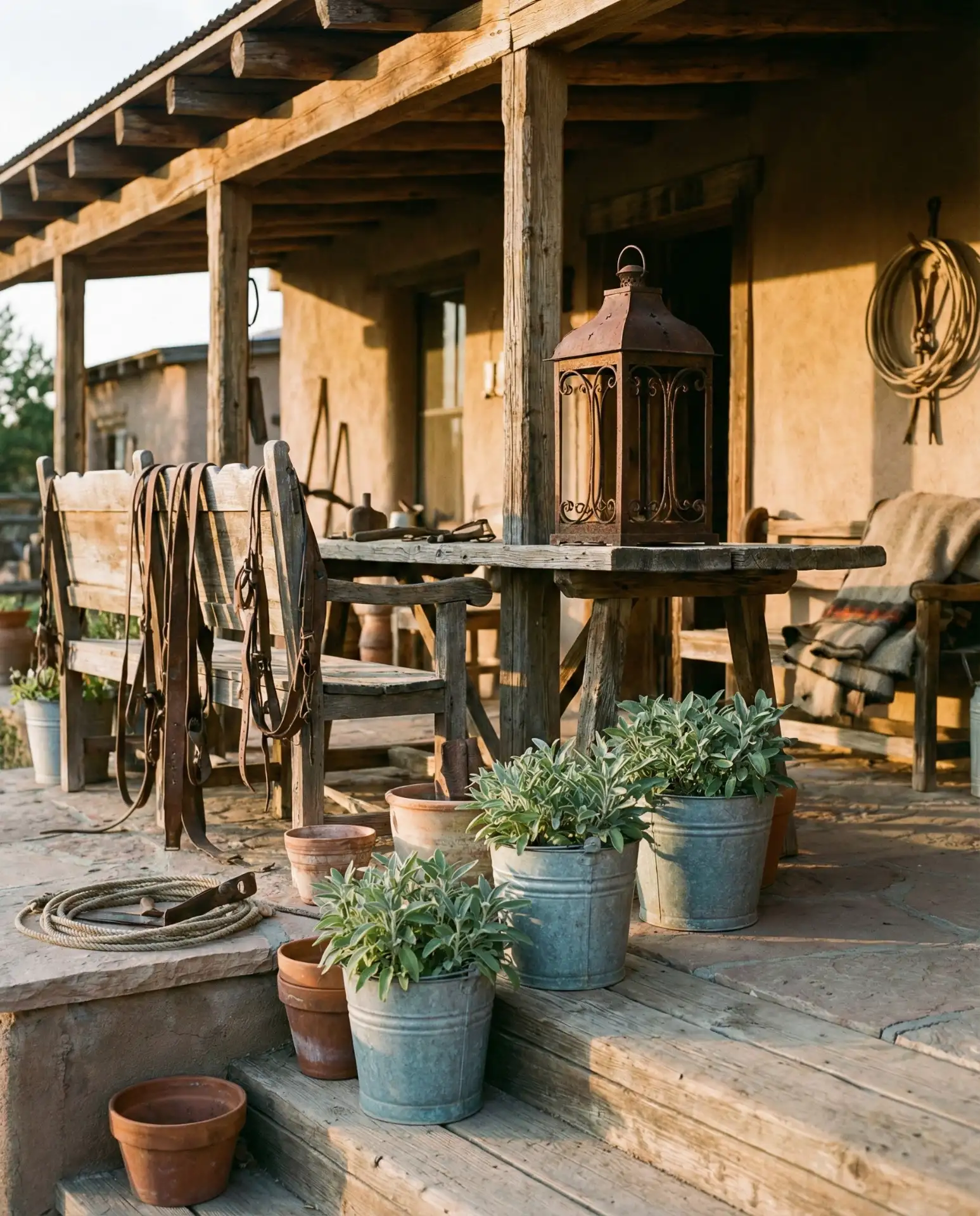 Western Ranch House Character 2