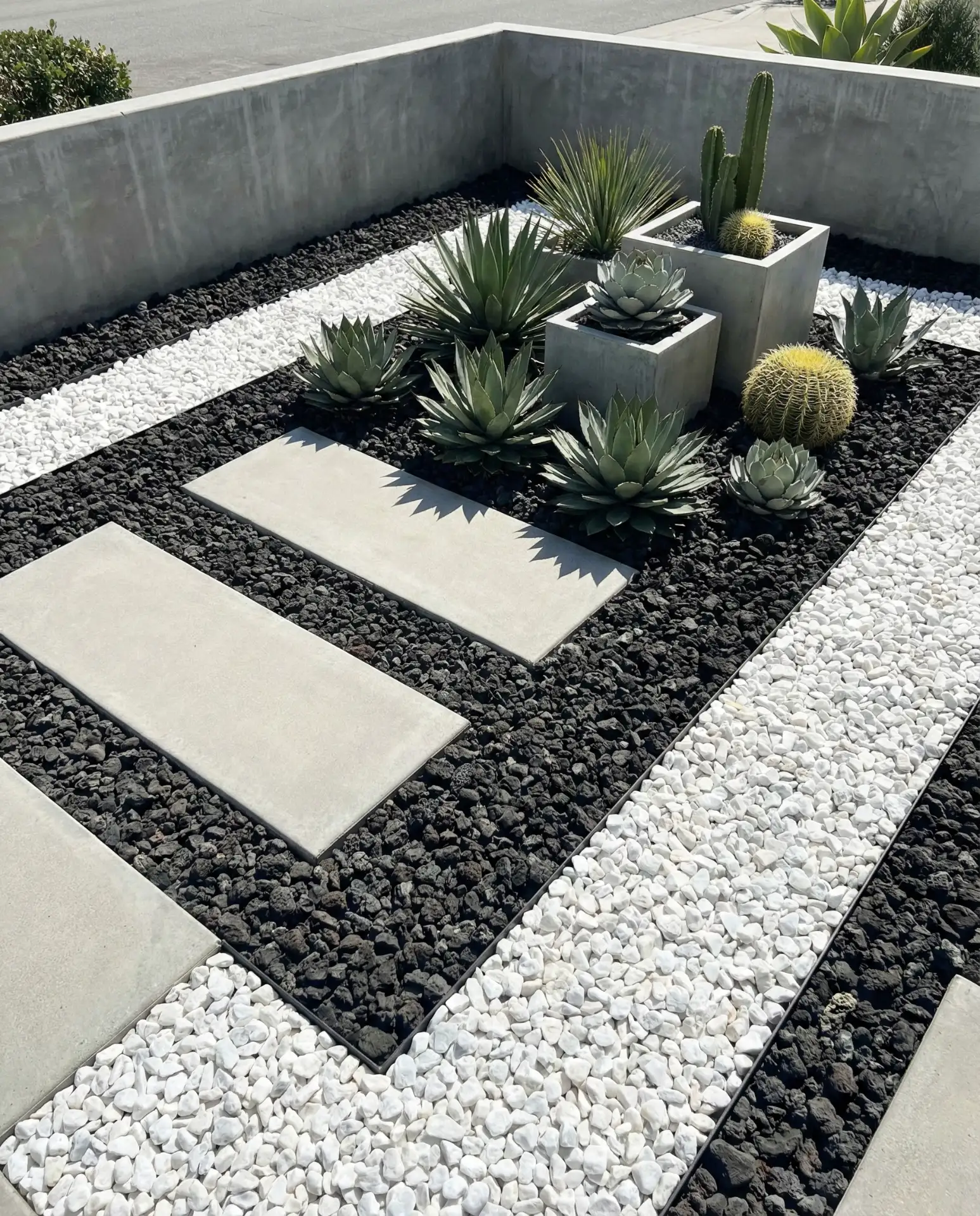 White and Black Contrast Design 2