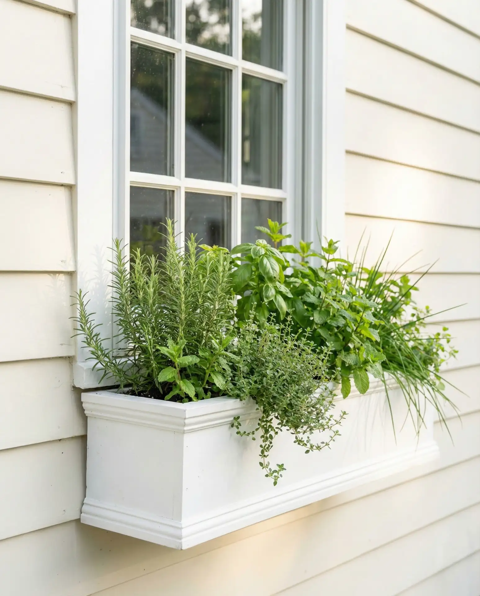 Window Box Herb Garden for Front Windows 1