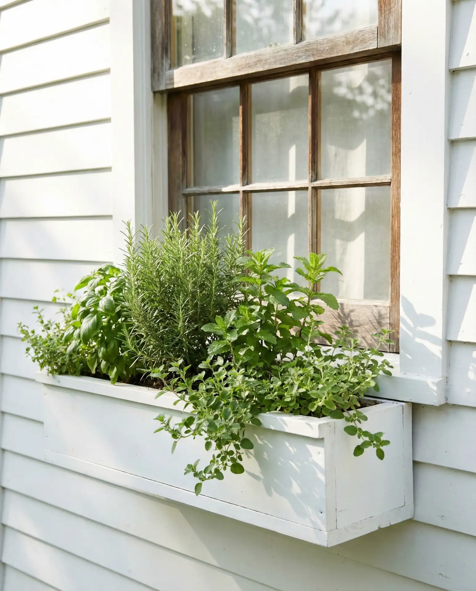Window Box Herb Garden for Front Windows 2