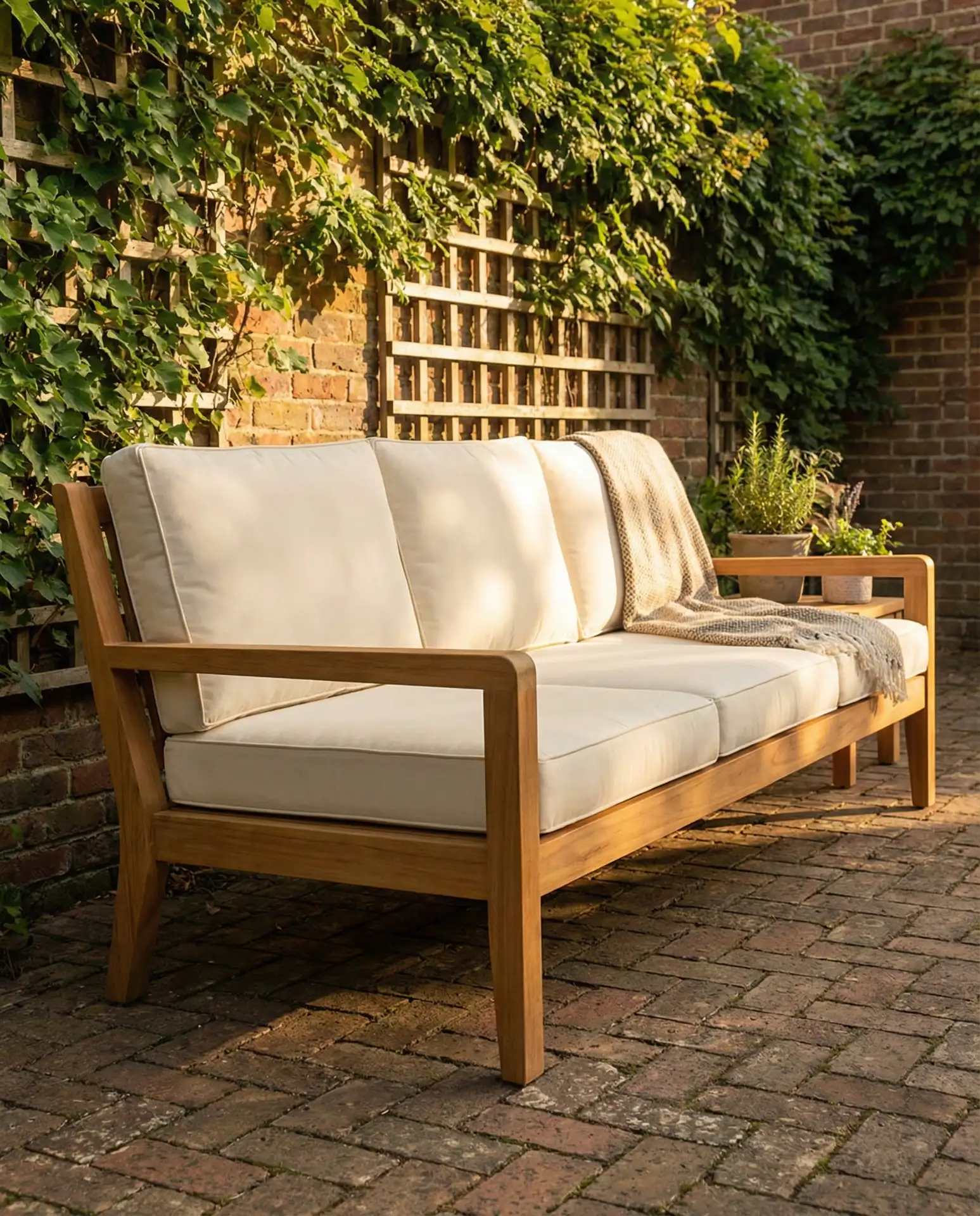 Wooden Frame with Natural Grain 1