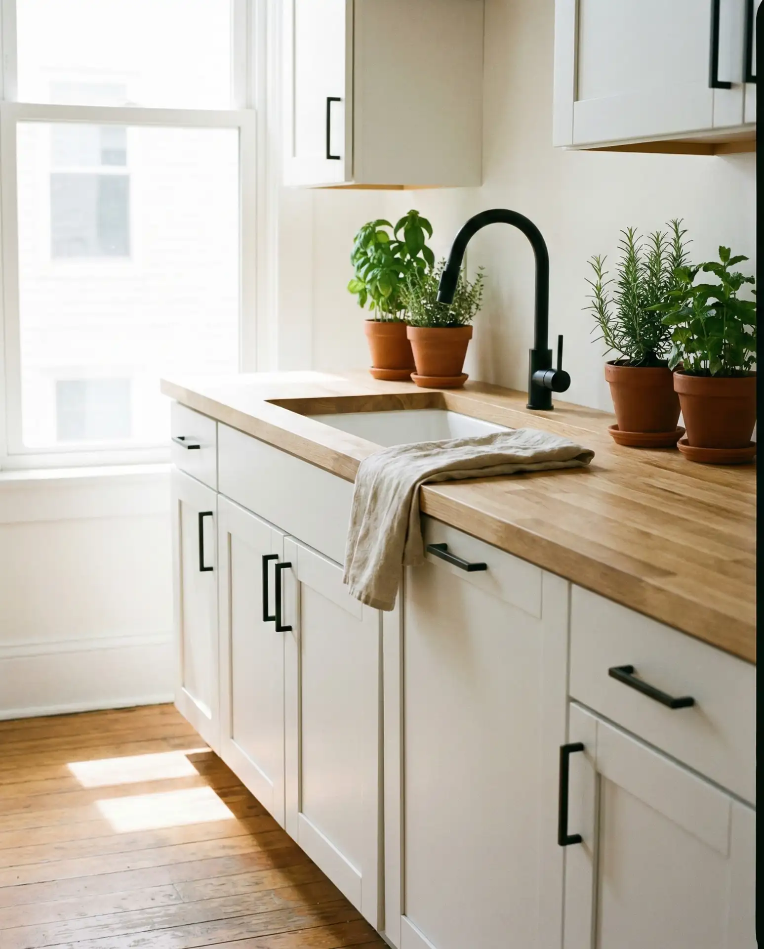 Wooden Light Oak Scandinavian Style 1