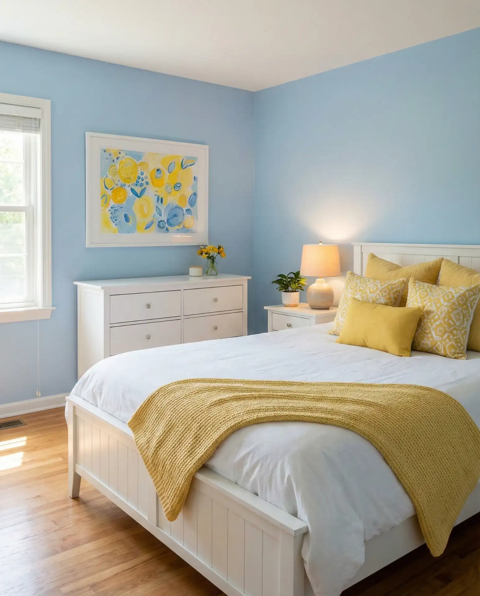 Yellow and Blue Cheerful Contrast 1