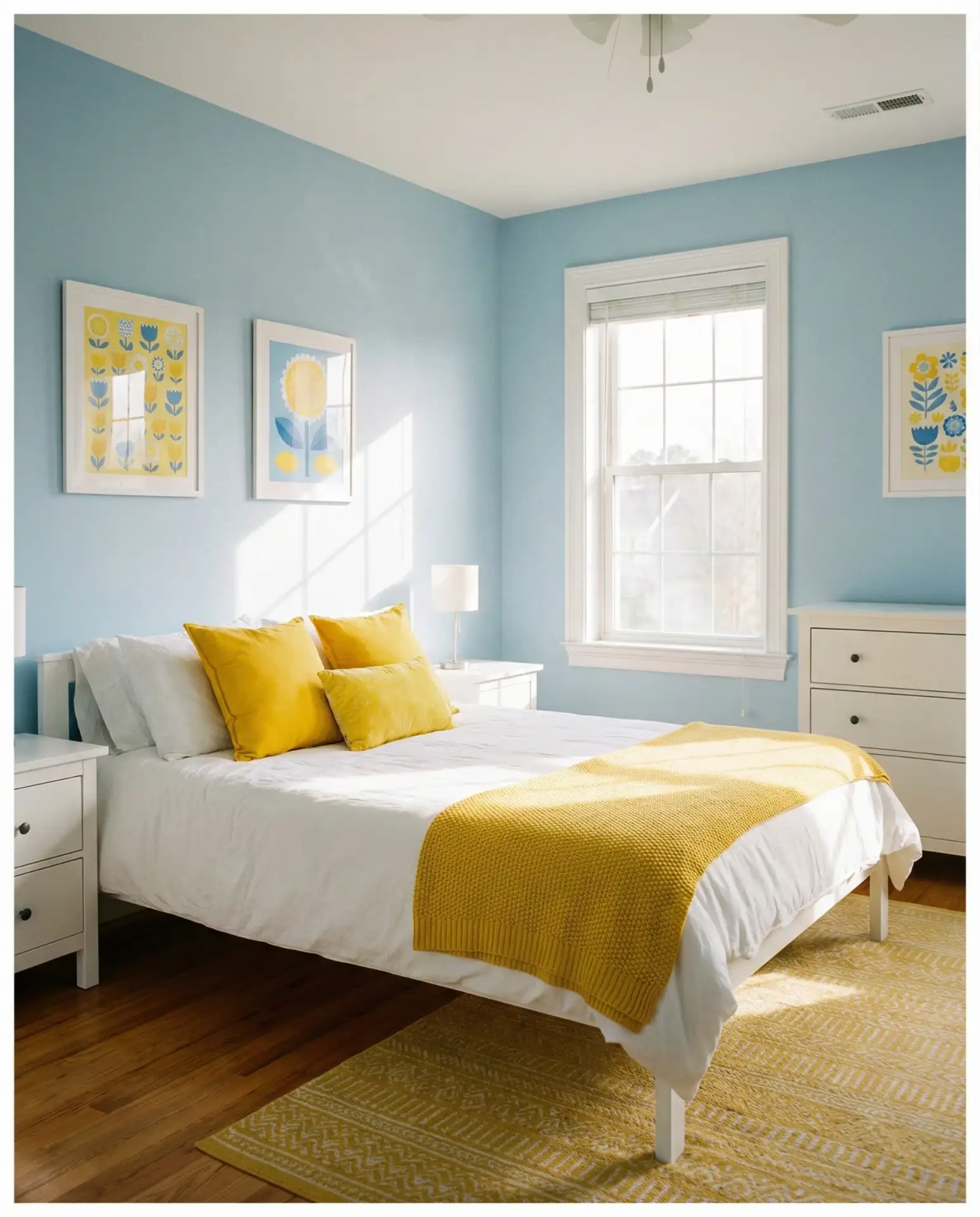 Yellow and Blue Cheerful Contrast 2