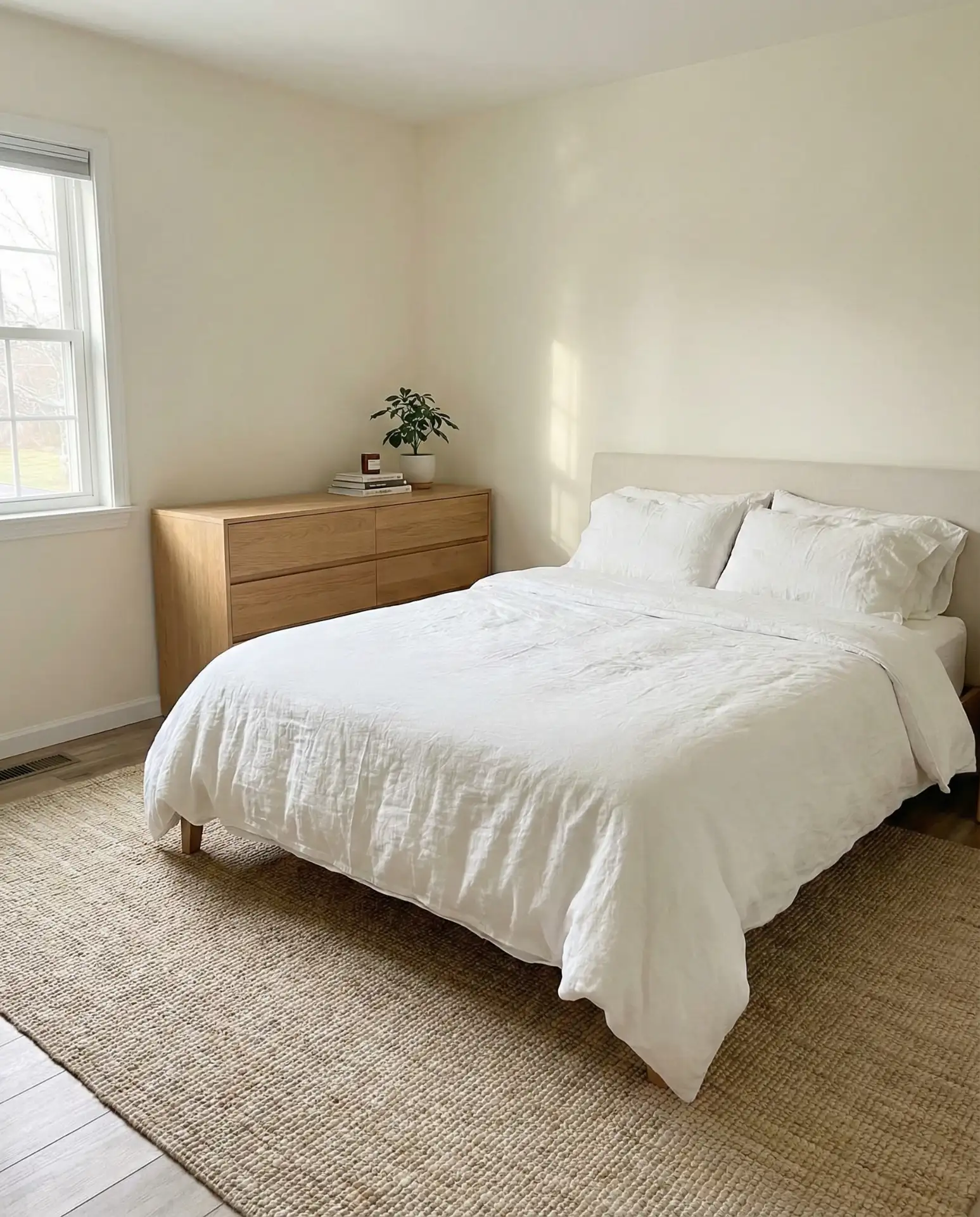 10x10 Room with Queen Bed and Dresser 1