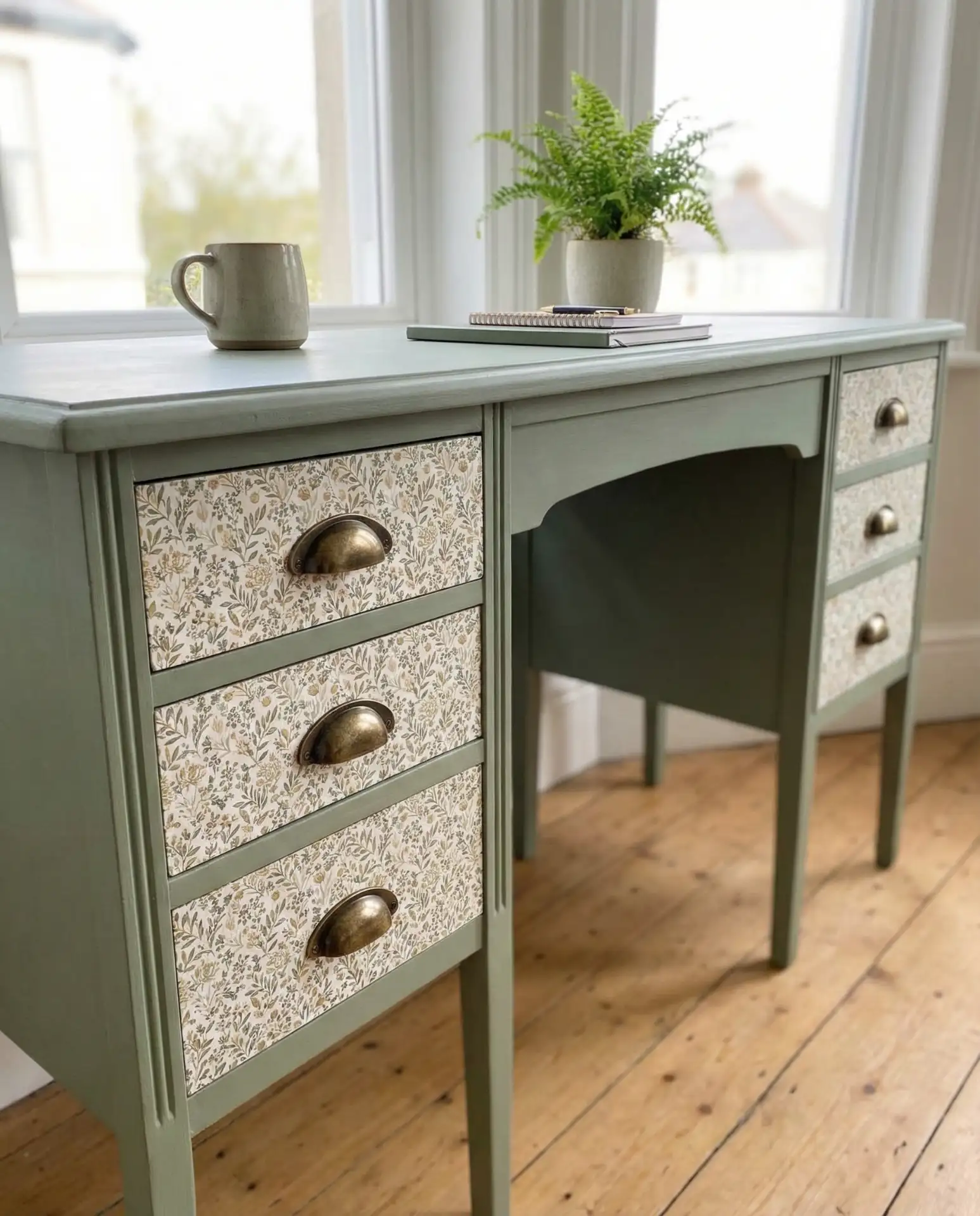 Aesthetic DIY Desk Makeover 1