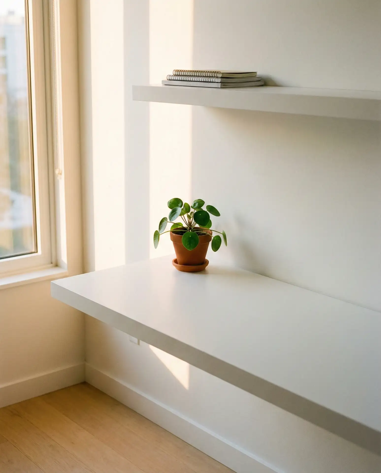 Aesthetic Minimalist Desk Setup 1