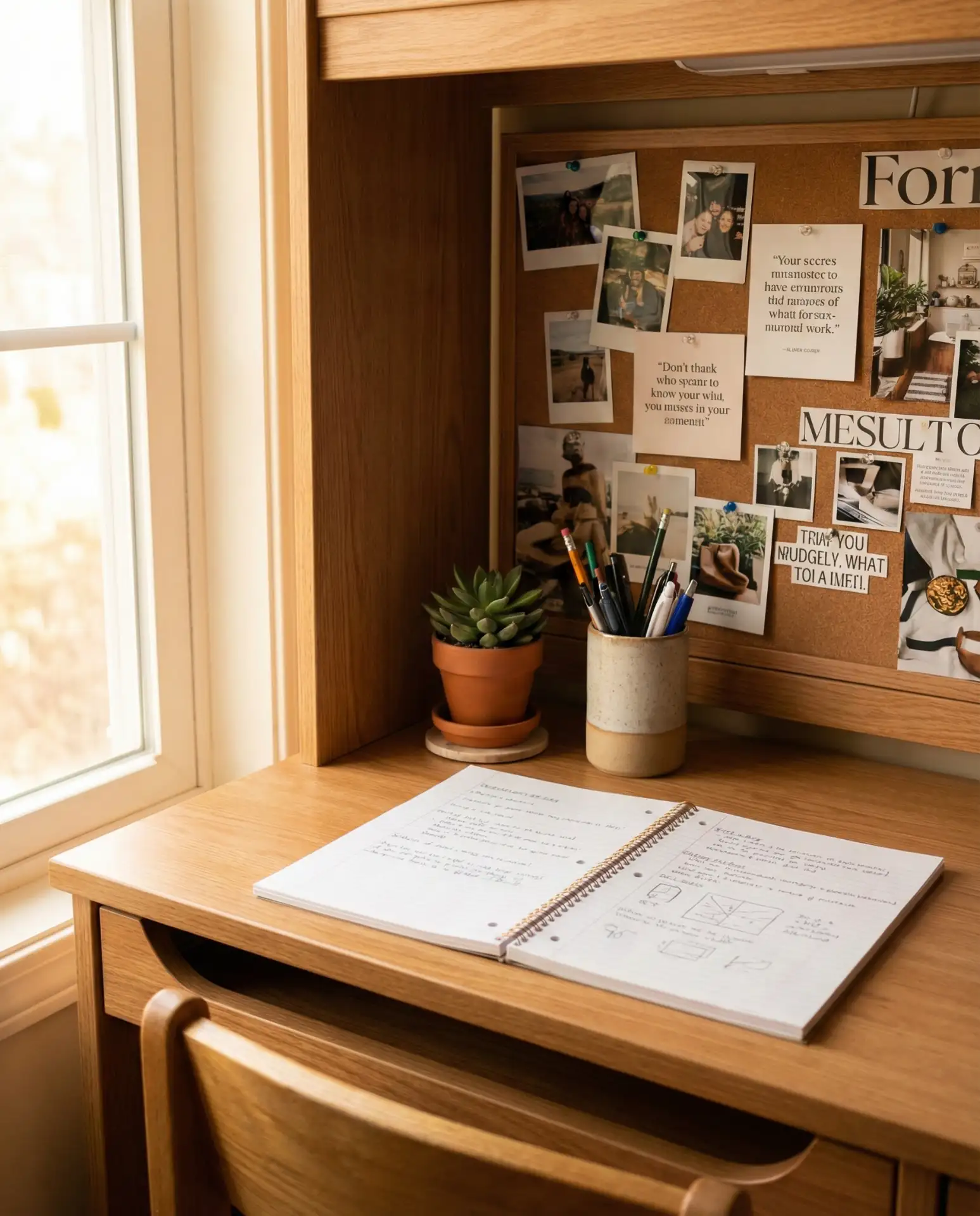 Aesthetic Study Desk for Students 1