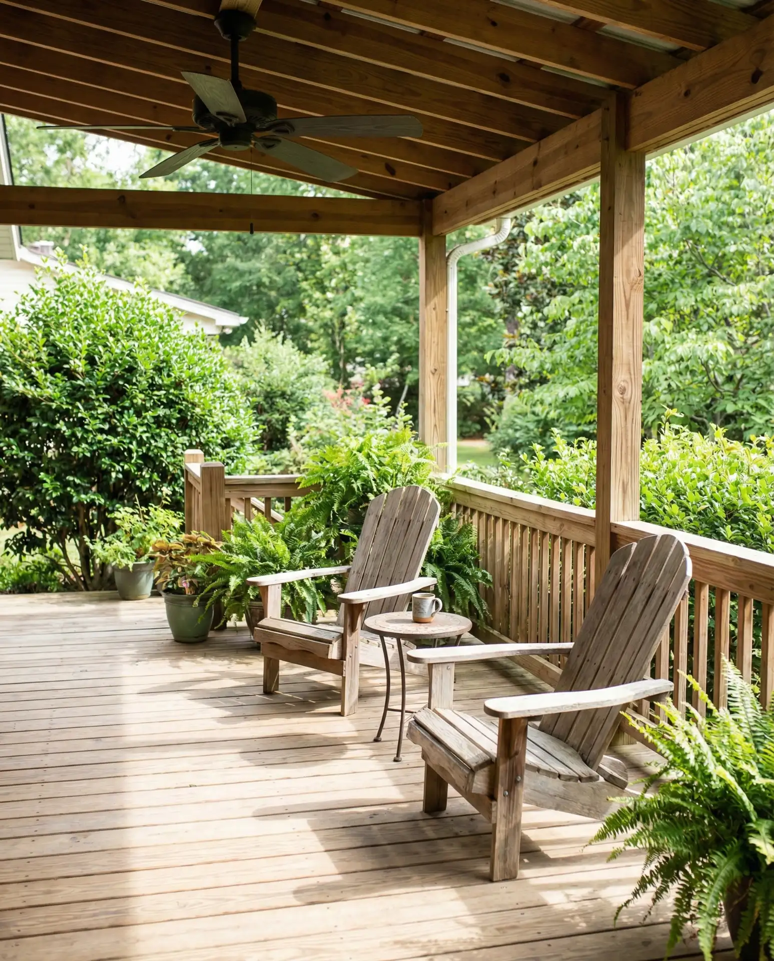 Airy Open Front Porch Design 2