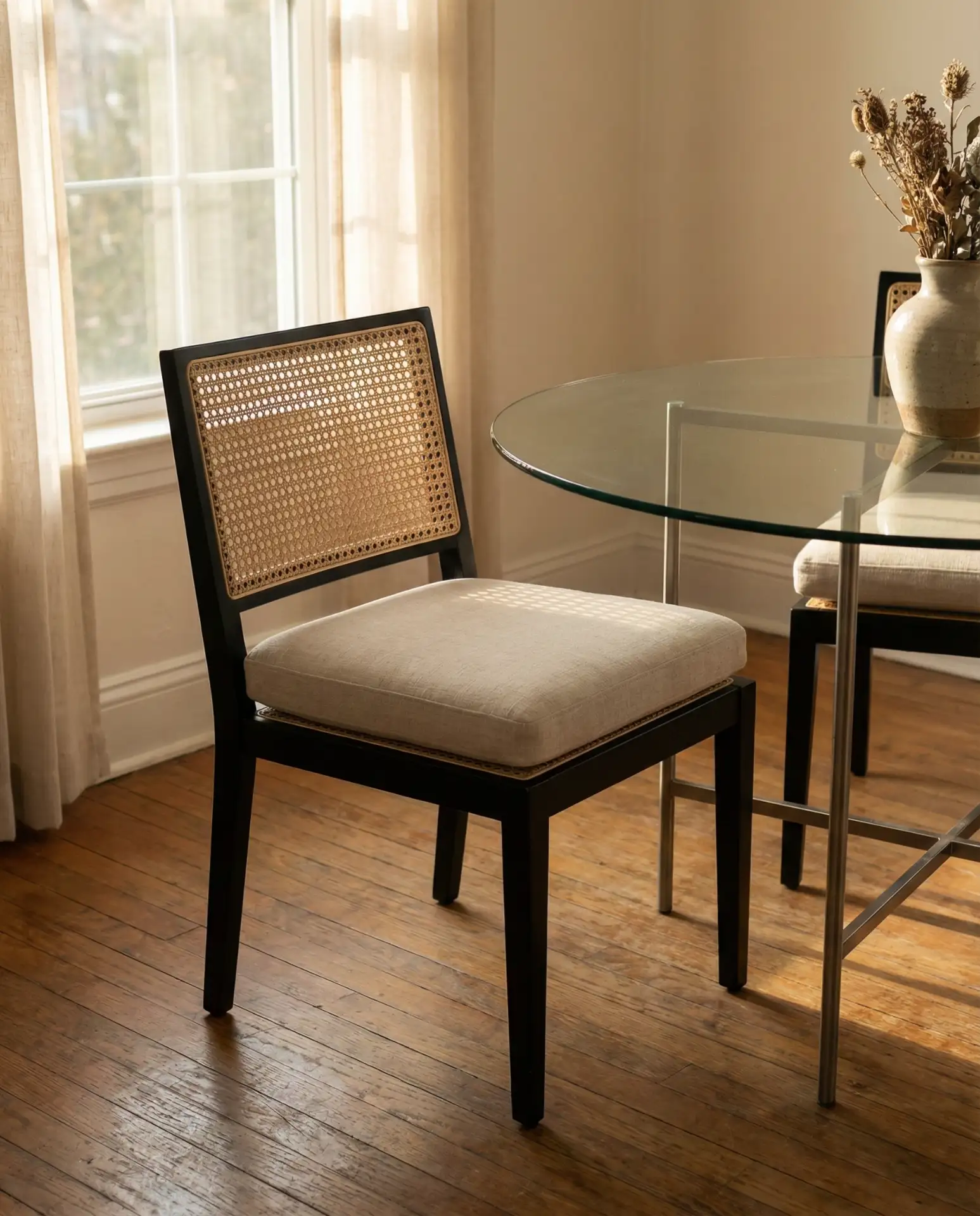 Airy Rattan and Cane Chairs 2