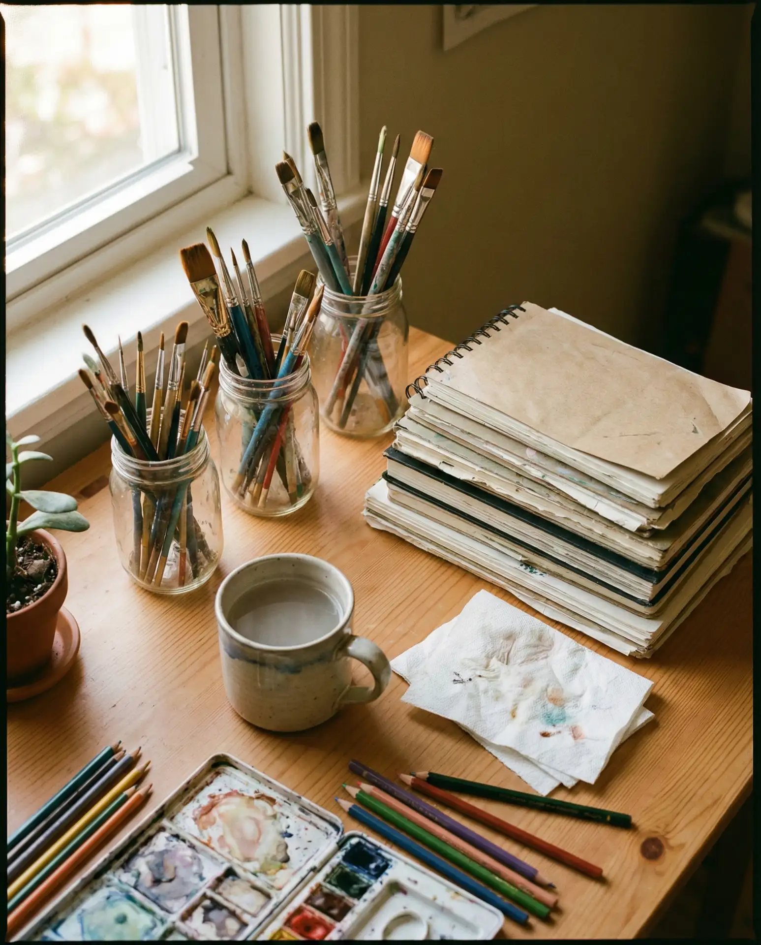 Art Supply Desk for Creatives 1