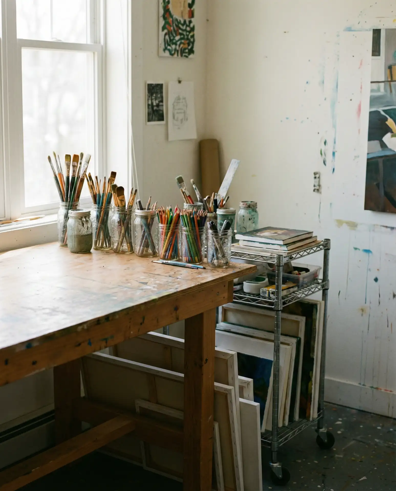 Art Supply Desk for Creatives 2