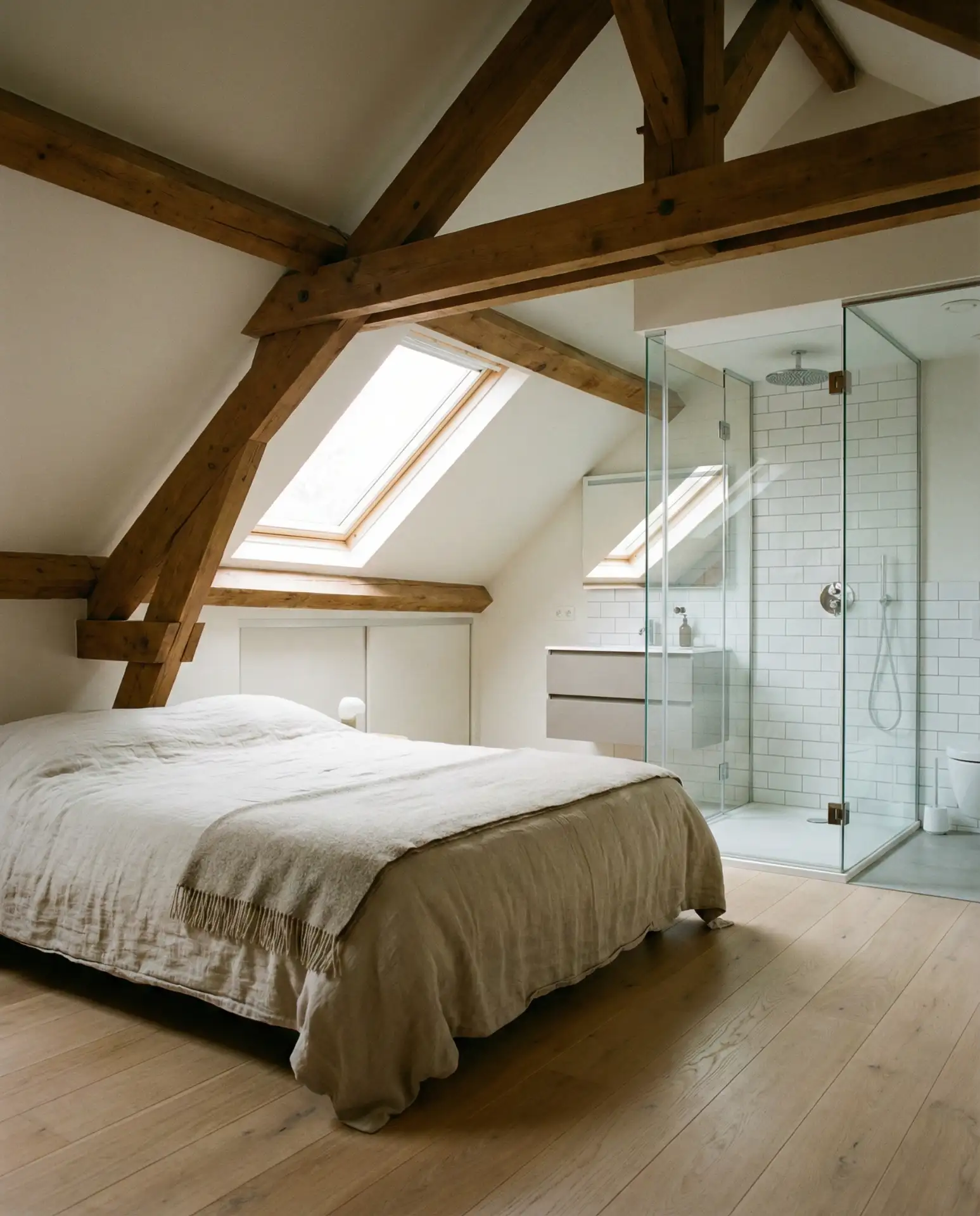 Attic Bedroom Ideas Master with En Suite Bath 2