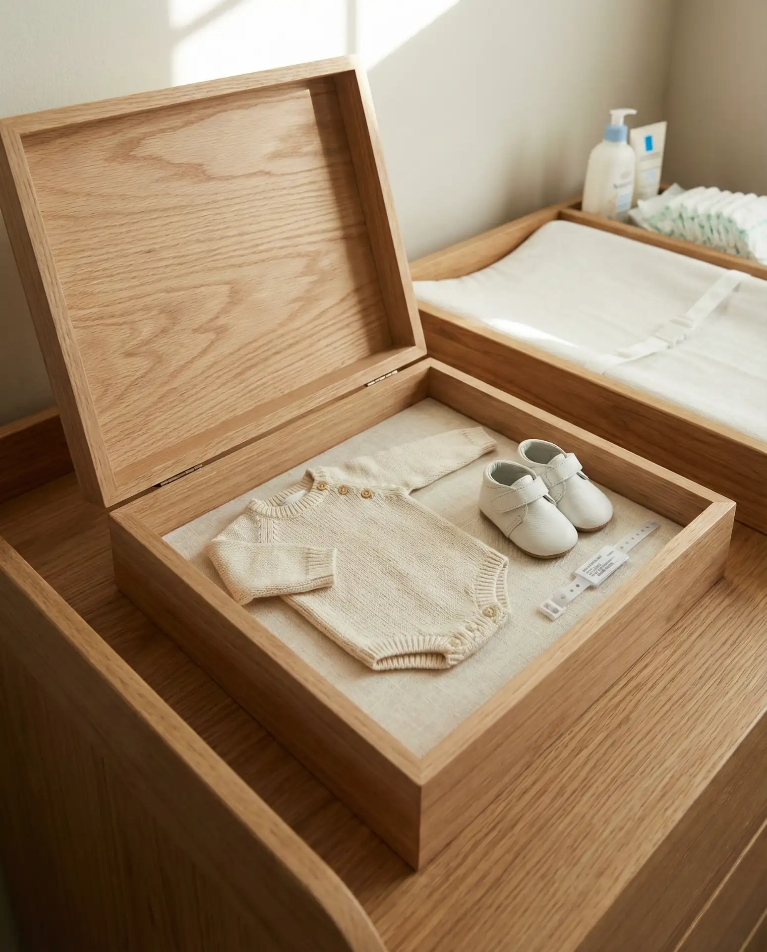 Baby Shoe and First Outfit Keepsake 2