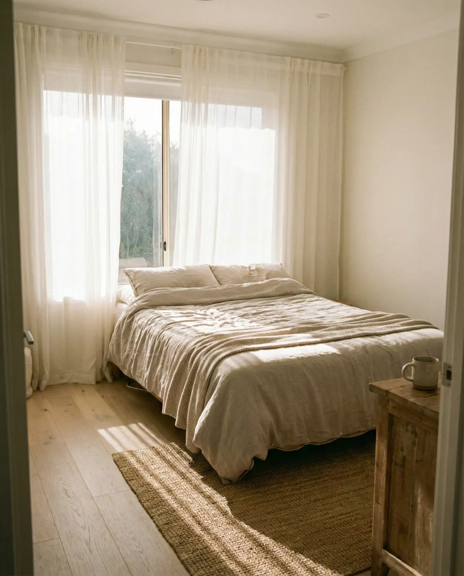 Bed Against the Window 1