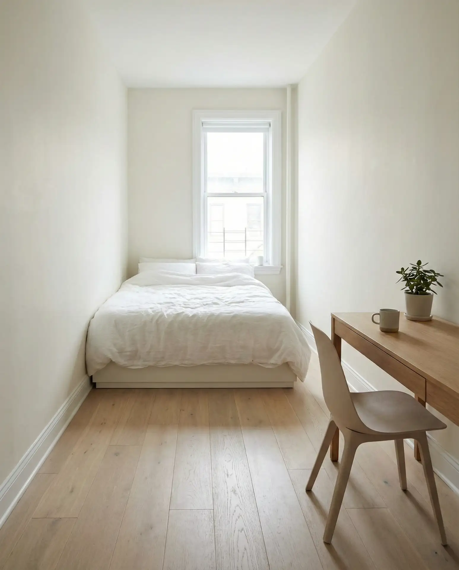 Bed and Desk in Parallel Formation 1