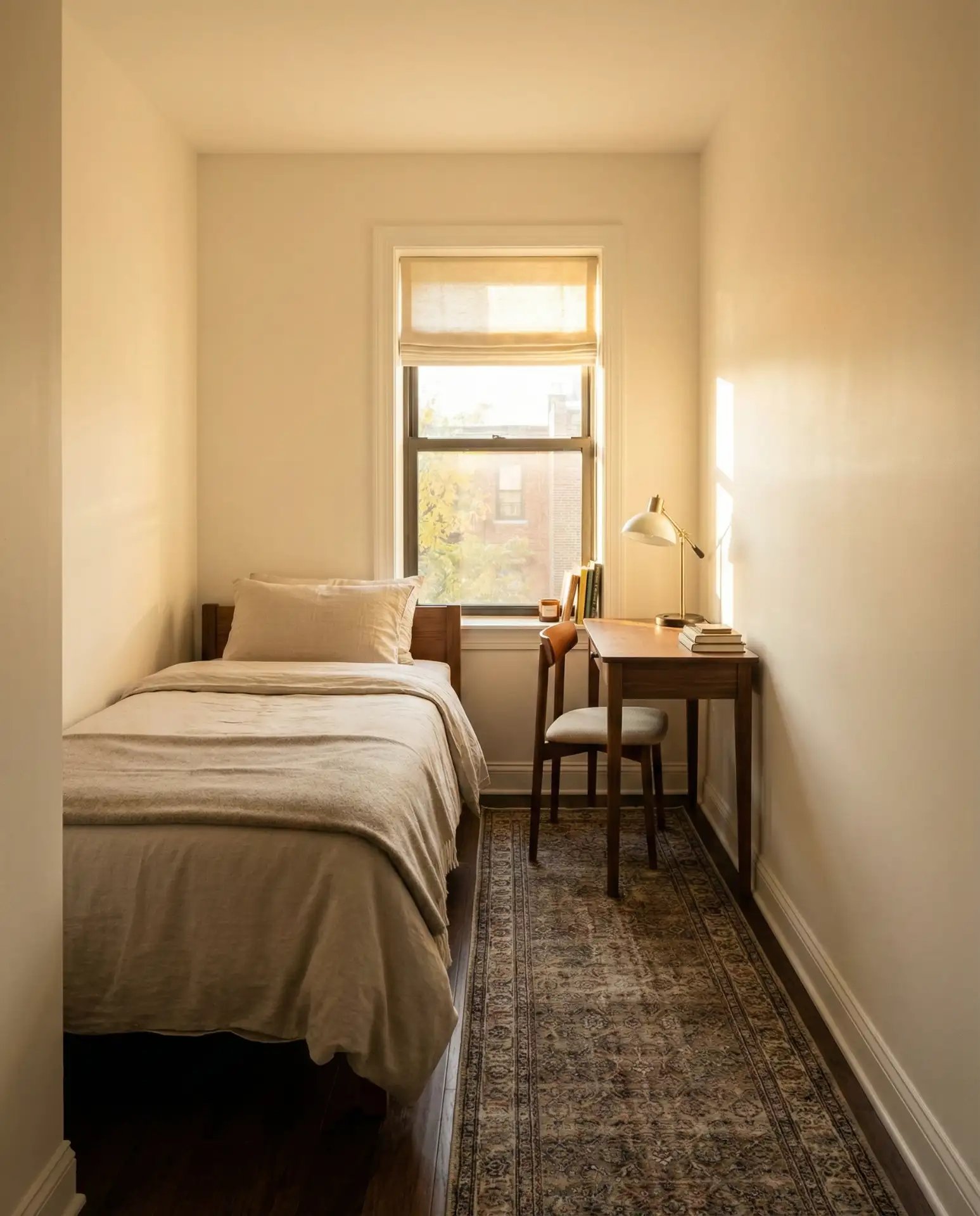 Bed and Desk in Parallel Formation 2