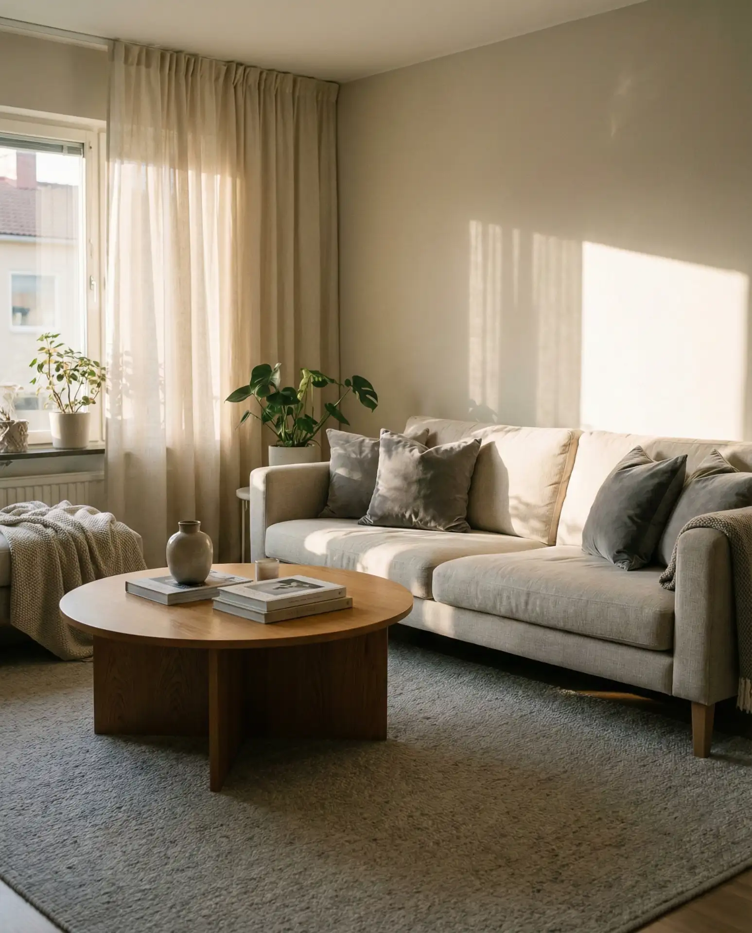 Beige and Grey Warmth 1