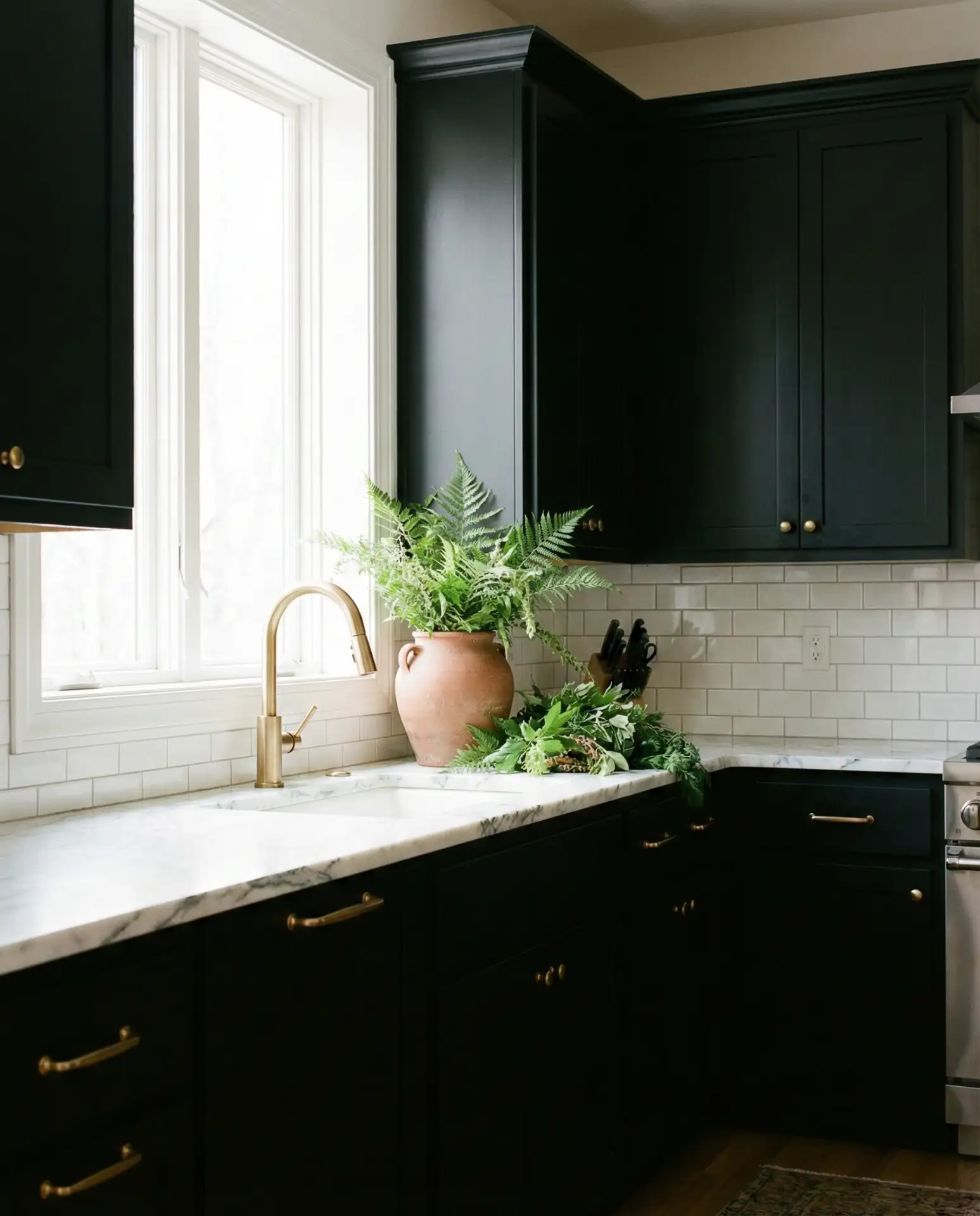 Black Cabinets for Bold Sophistication 1