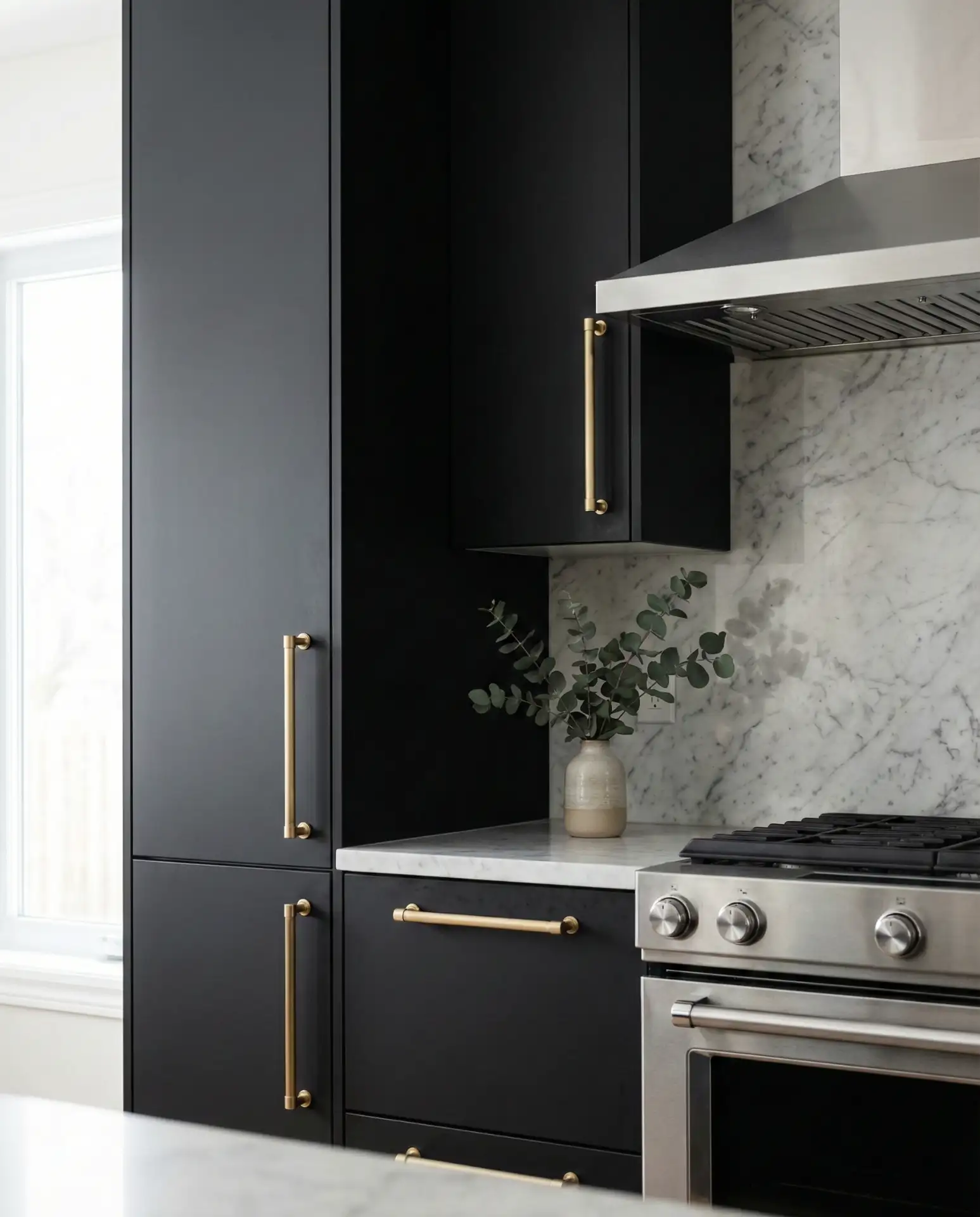 Black Cabinets for Bold Sophistication 2