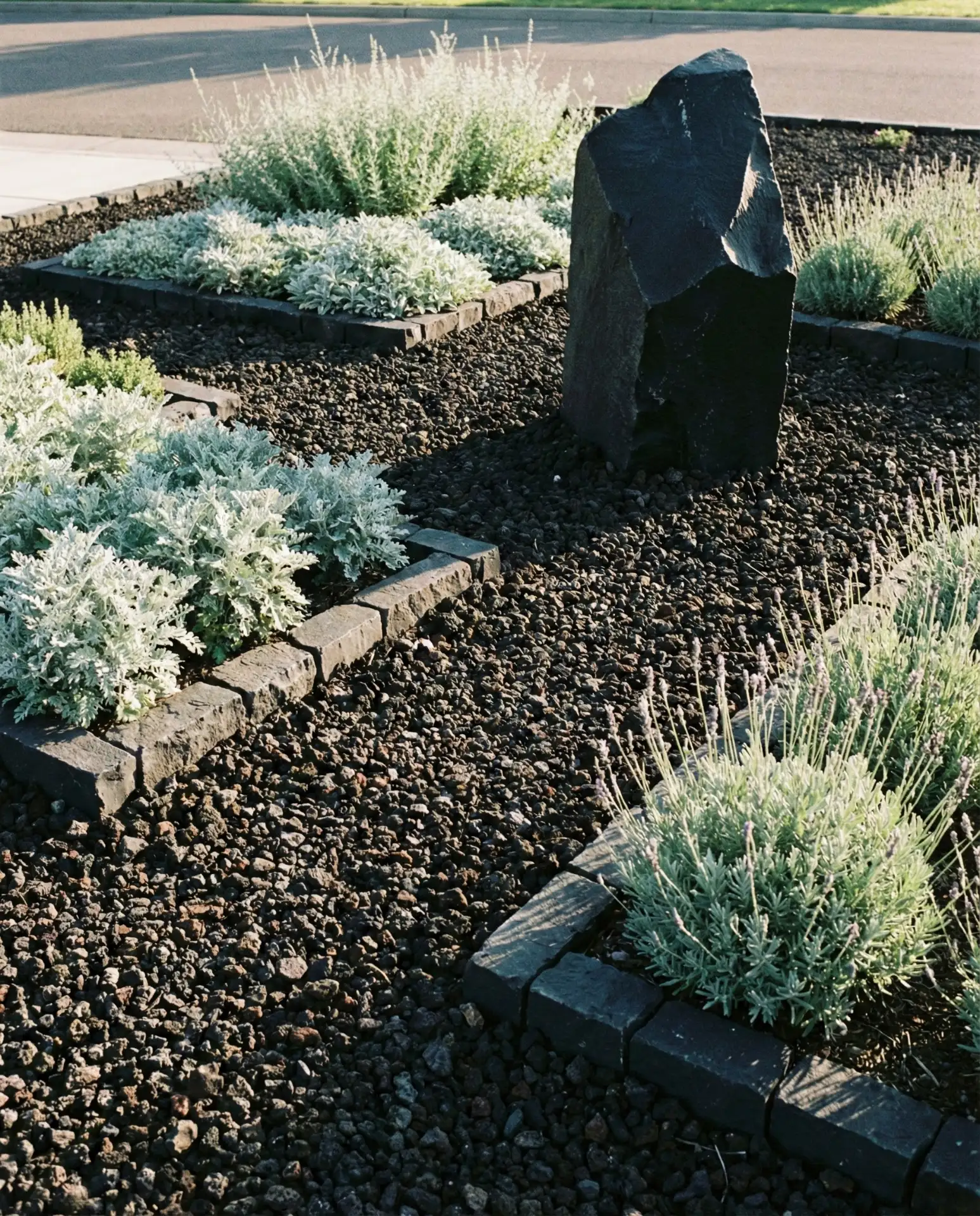 Black Lava Rock Dramatic Accent 2