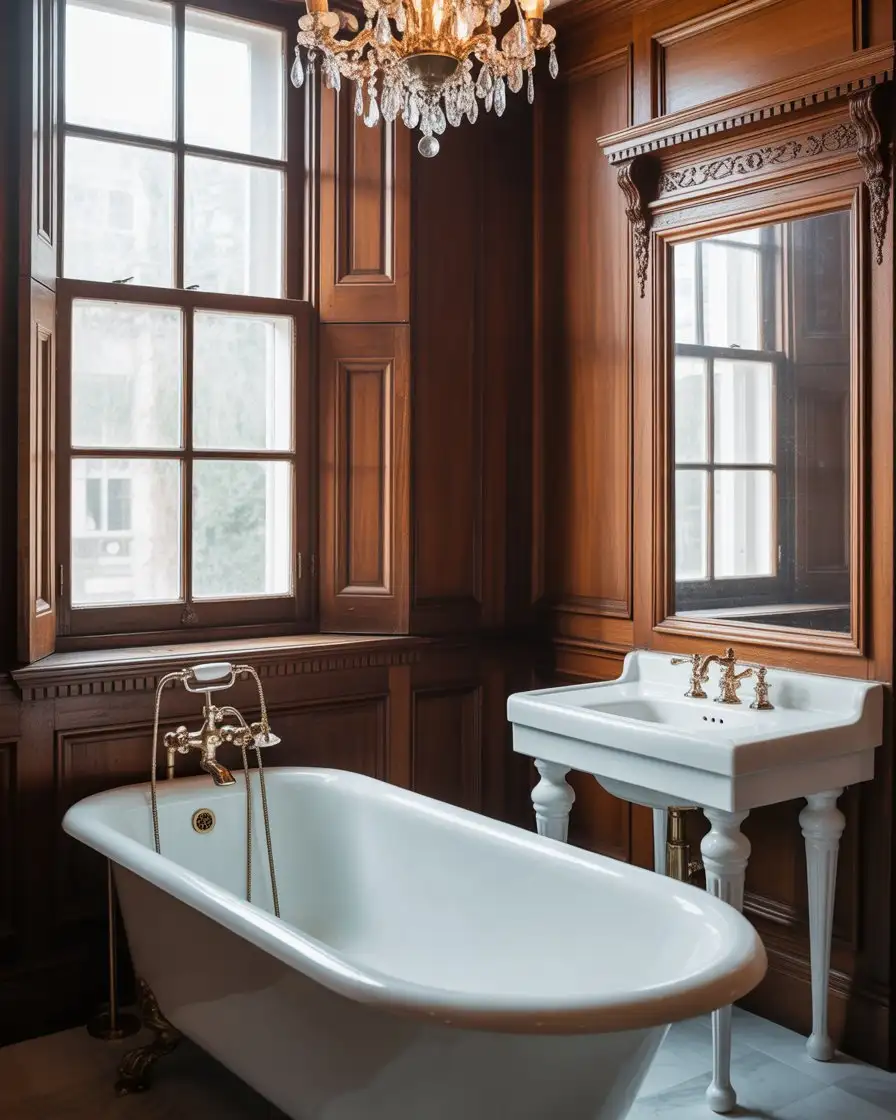 Blend Old and New in a Victorian Bathroom 1