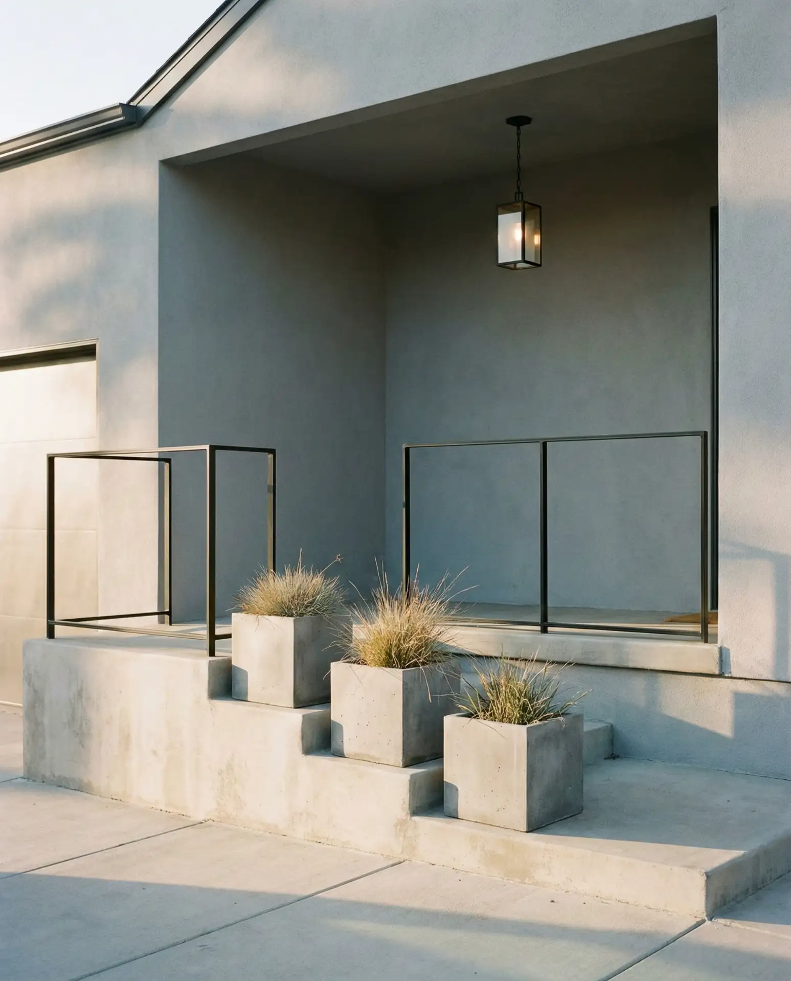 Blocky Minecraft Porch Build 2